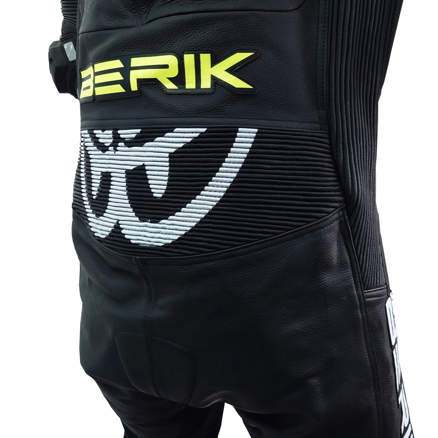 LS1-221322-BK YELLOW BERIK RACINGSUITS AIRBAG MODEL