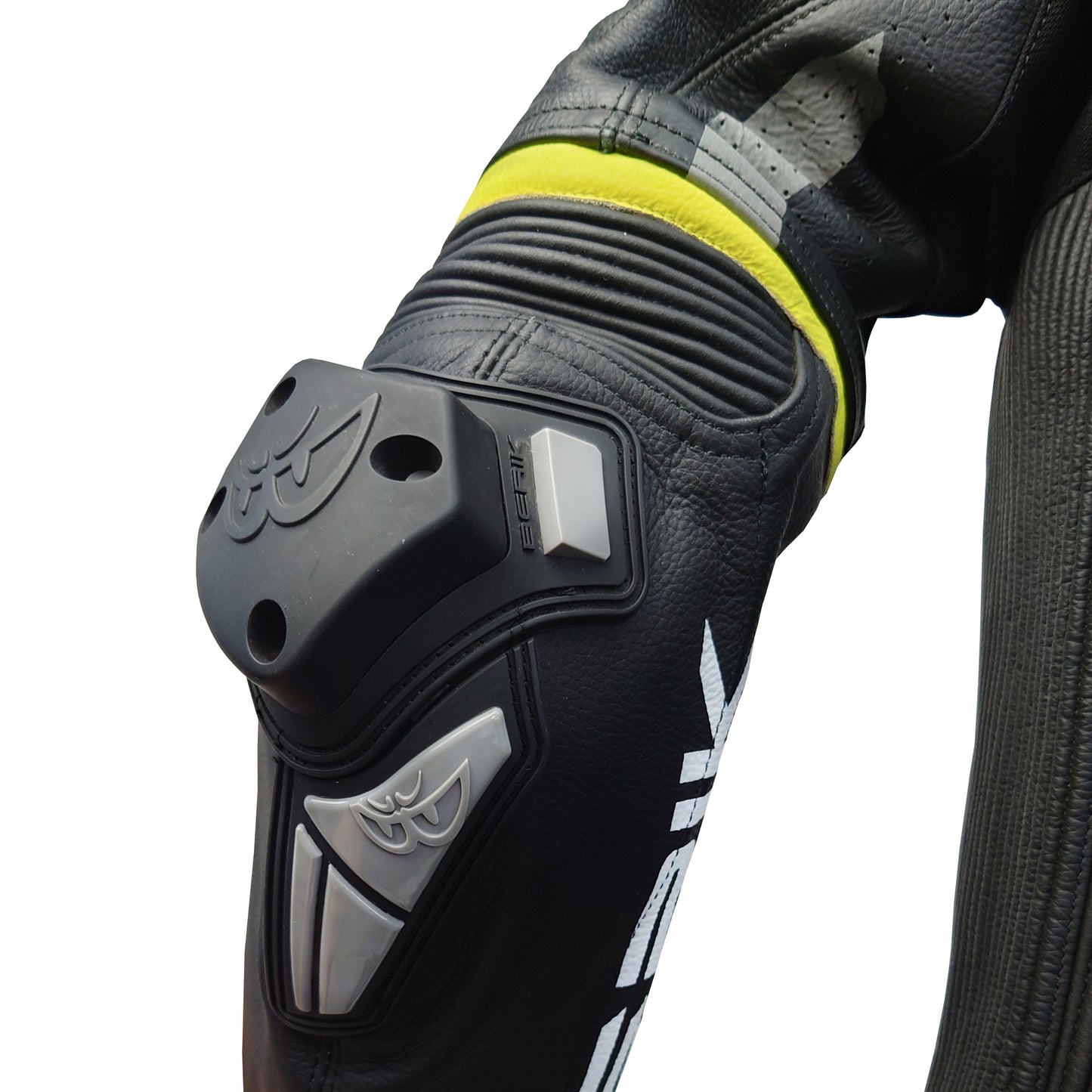 LS1-221322-BK YELLOW BERIK RACINGSUITS AIRBAG MODEL