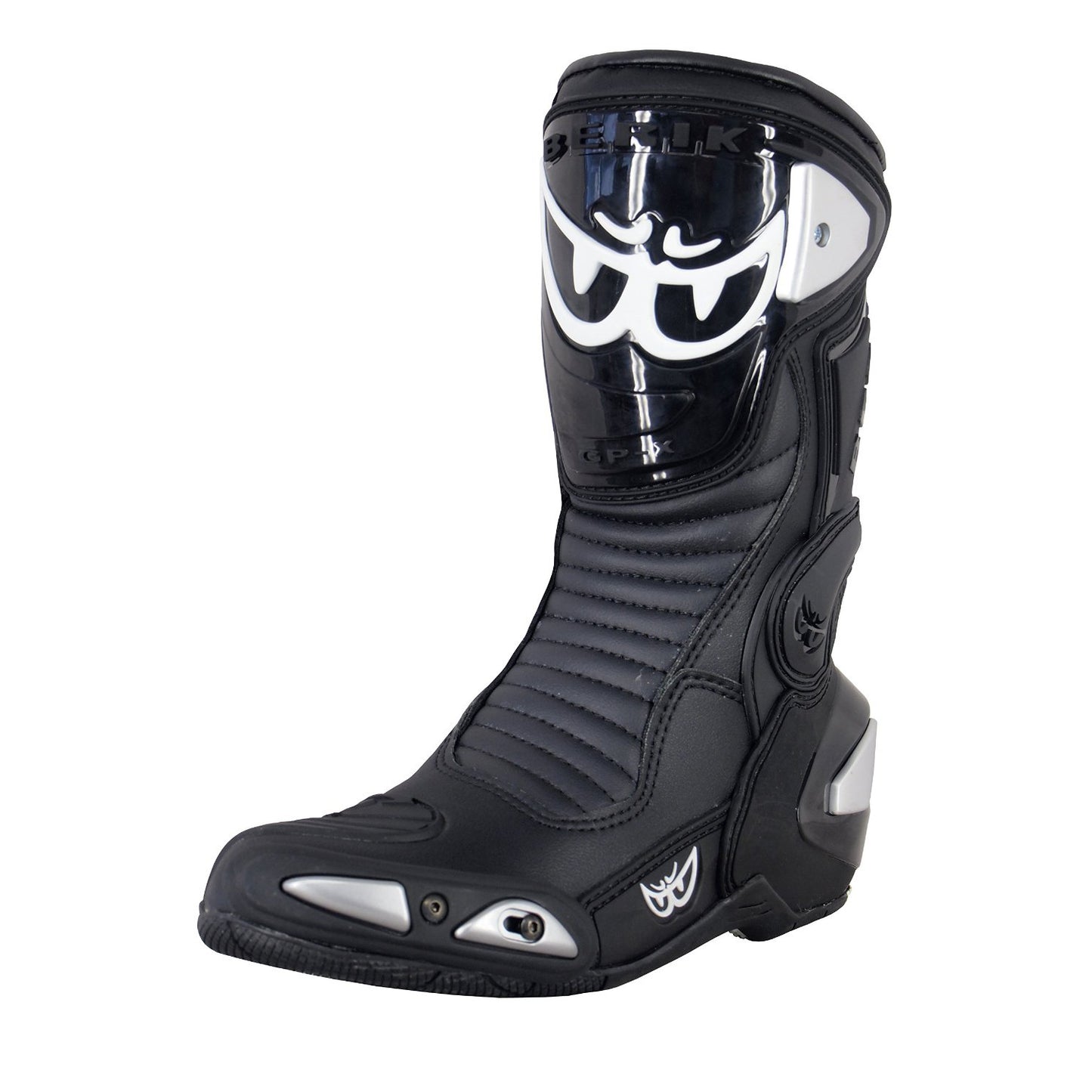 BOT-1289-BK  ALL BLACK BERIK RACINGBOOTS