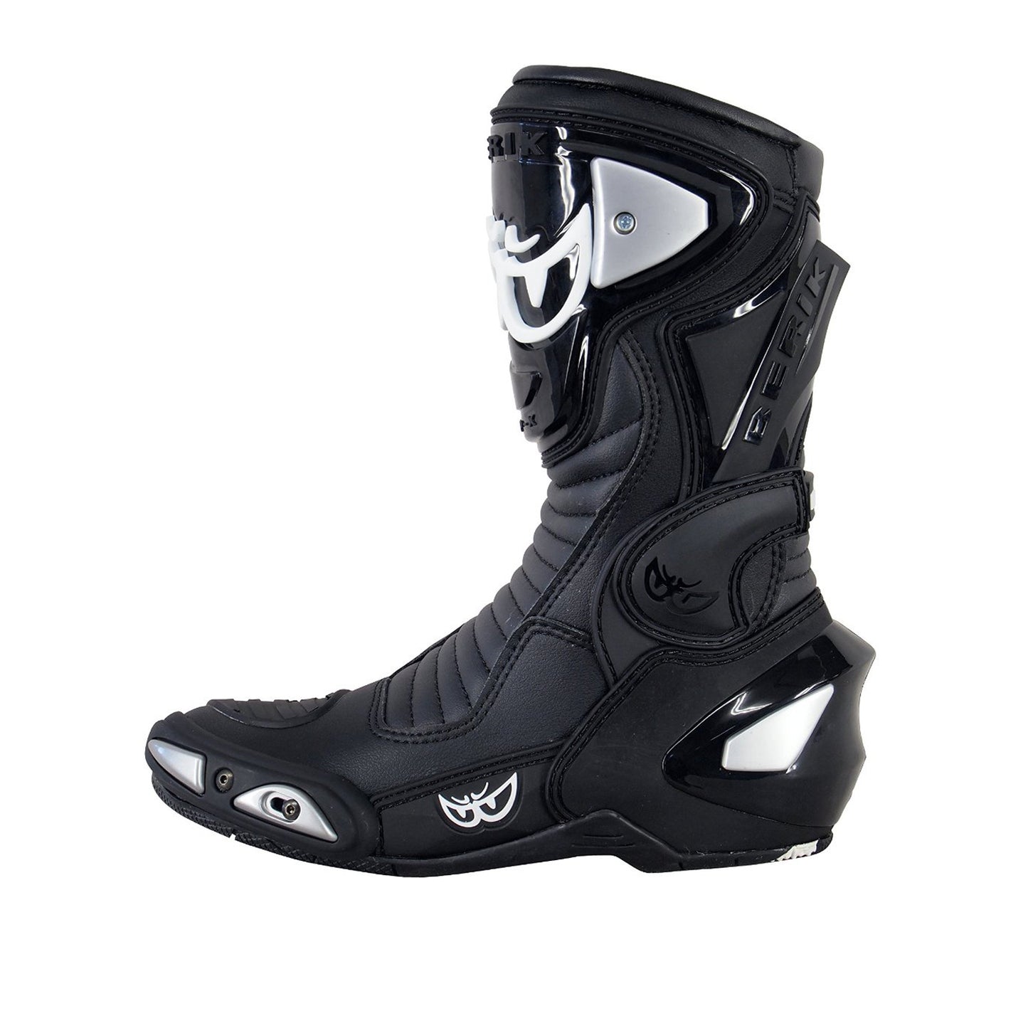 BOT-1289-BK  ALL BLACK BERIK RACINGBOOTS