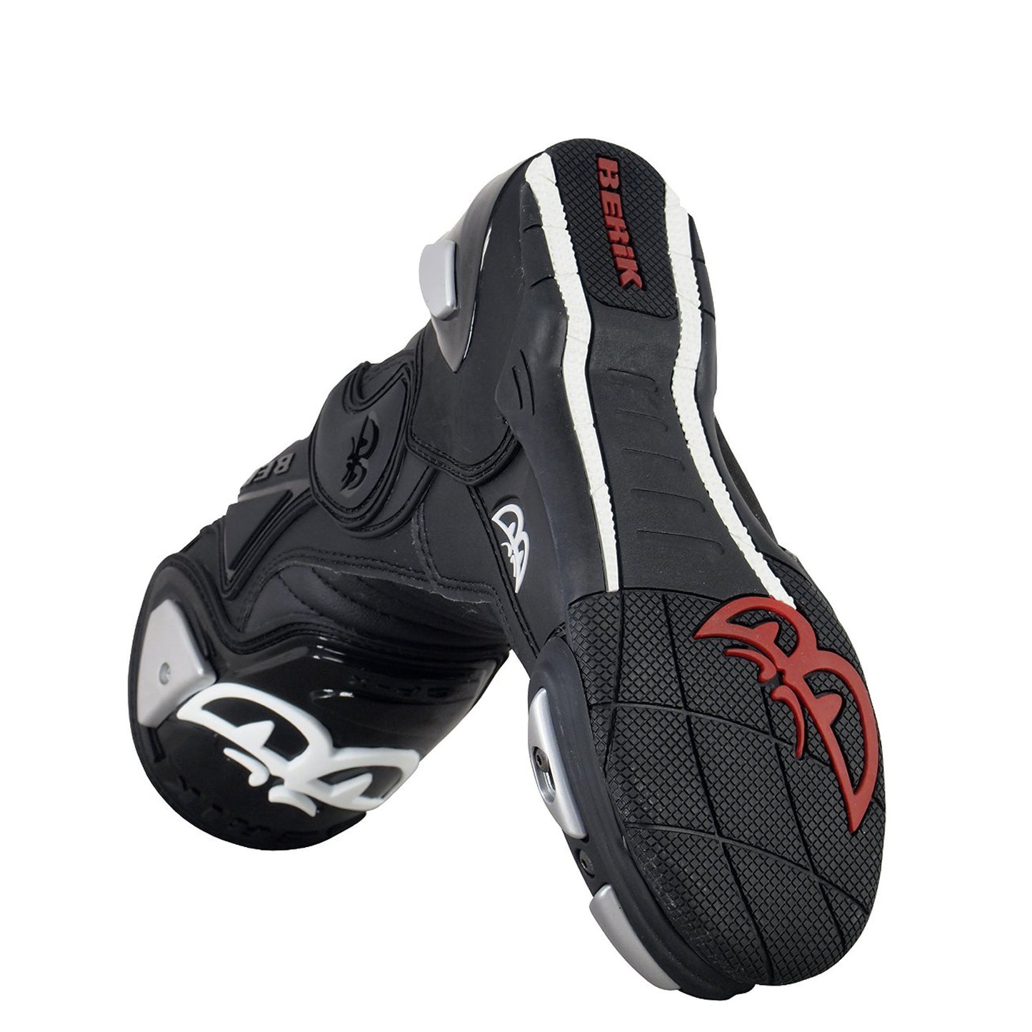 BOT-1289-BK ALL BLACK BERIK RACINGBOOTS