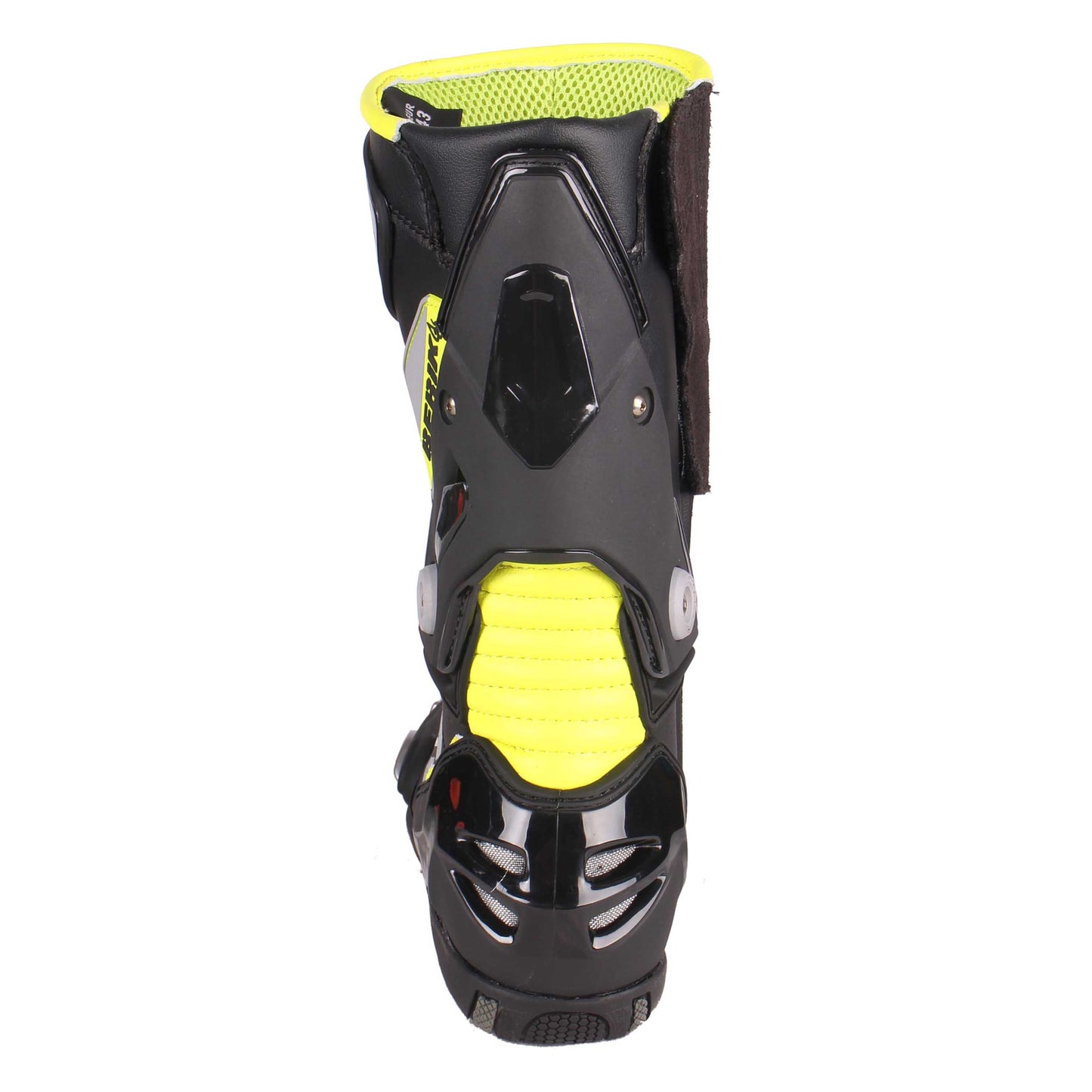 BOT-1448-BK YELLOW BERIK RACINGBOOTS