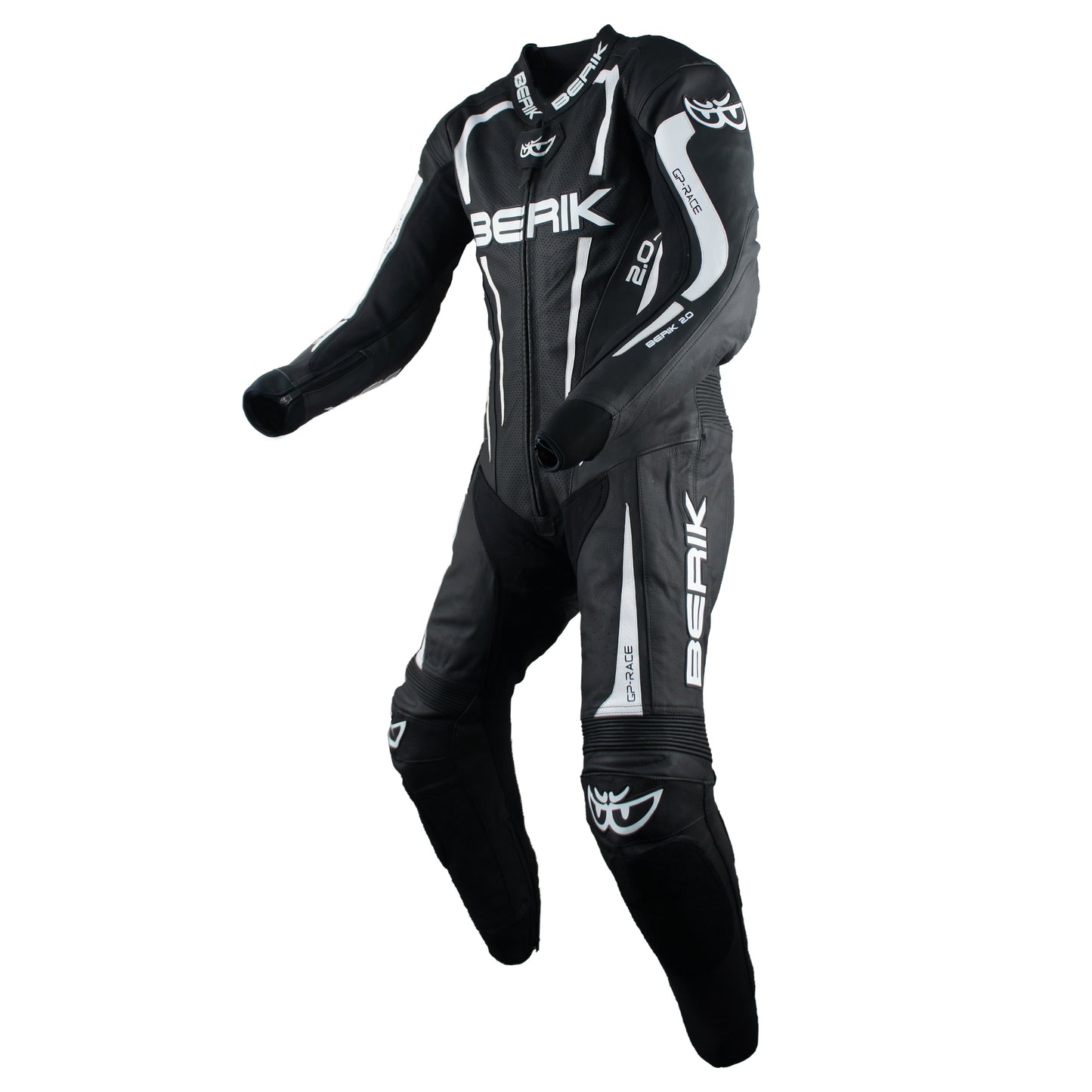 LS1-171334-BK ALL BLACK BERIK RACINGSUITS