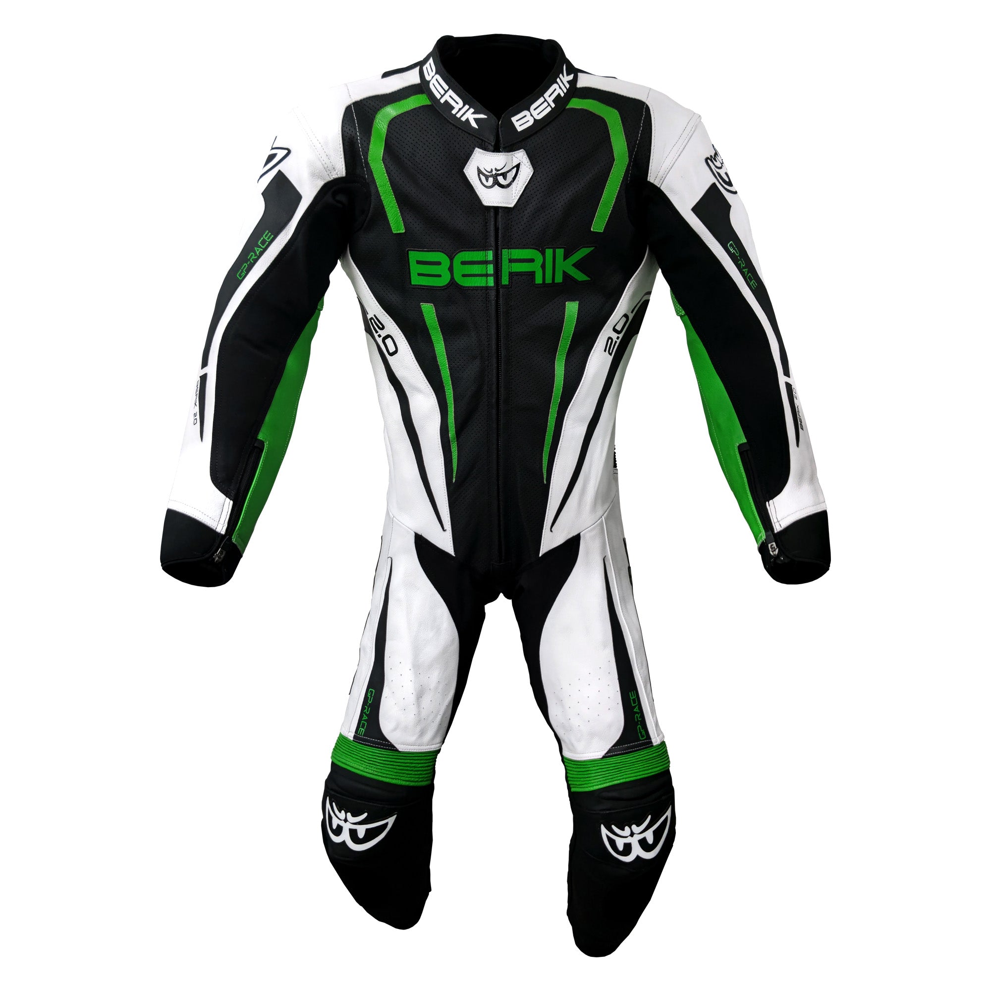 Berik Race Berik Combinaison Berik GP Race Red Leather Suit