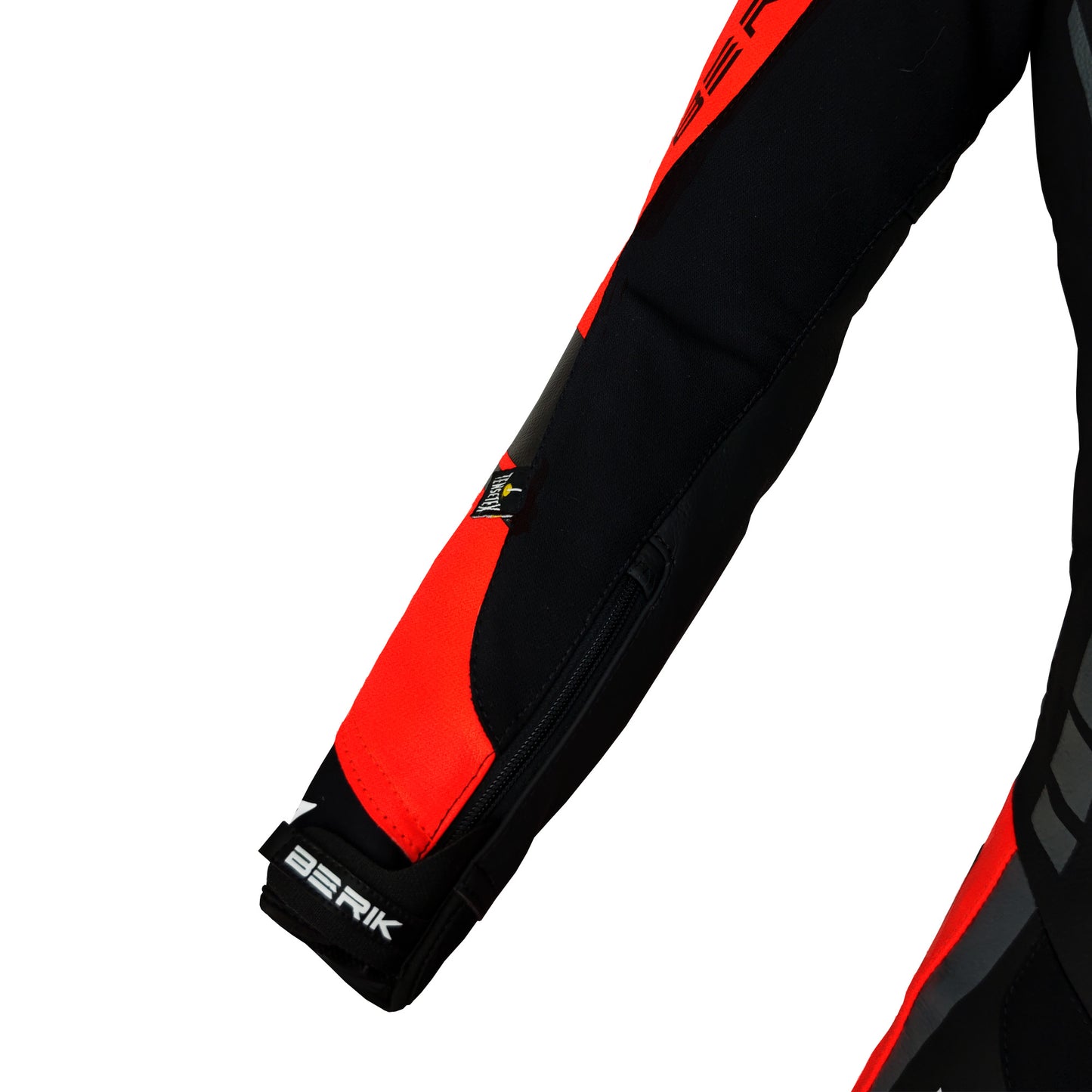LS1-171334-N-BK BLACK/RED BERIK RACINGSUITS
