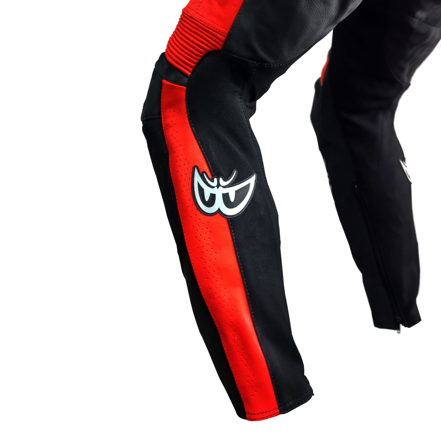 LS1-171334-N-BK BLACK/RED BERIK RACINGSUITS