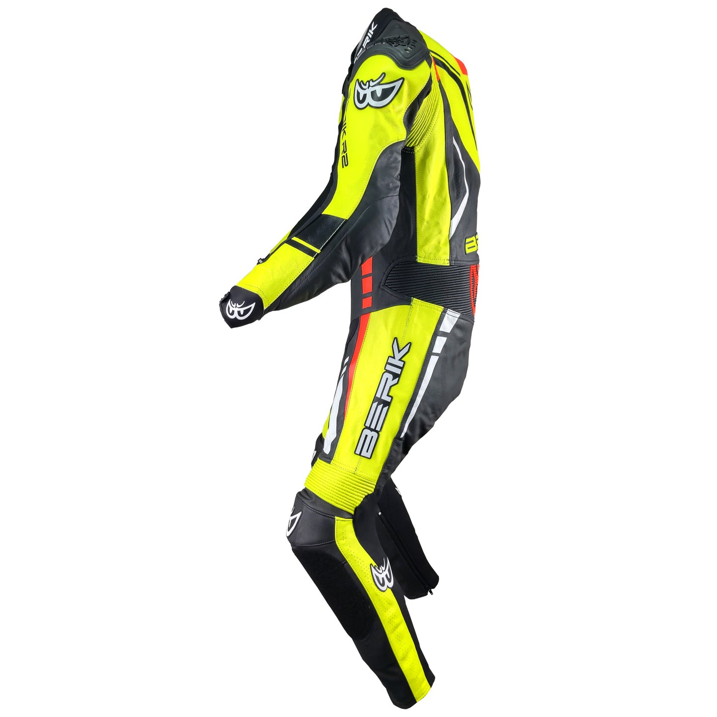 LS1-171334-N-BK BLACK/YELLOW/RED BERIK RACINGSUITS