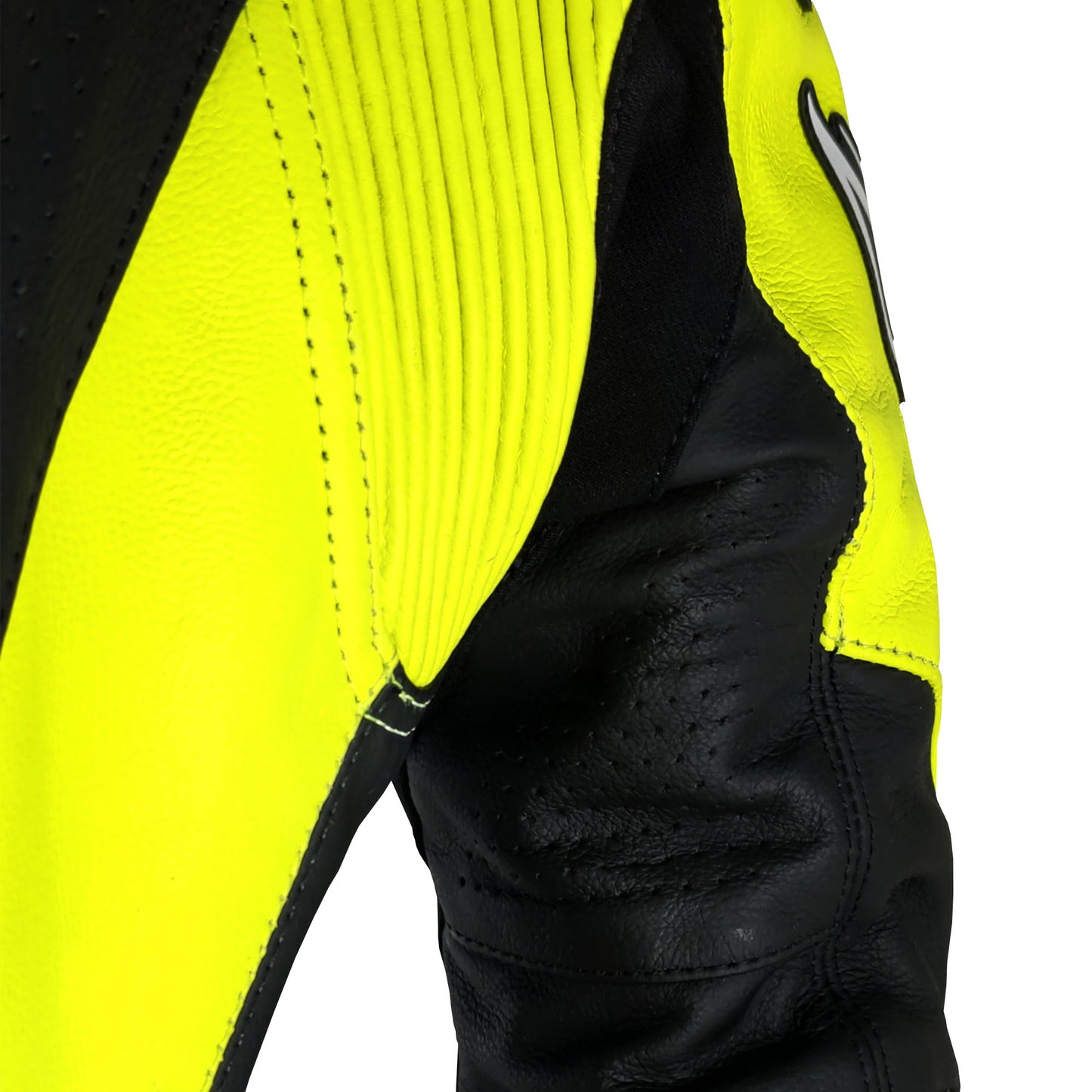 LS1-171334-N-BK BLACK/YELLOW/RED BERIK RACINGSUITS