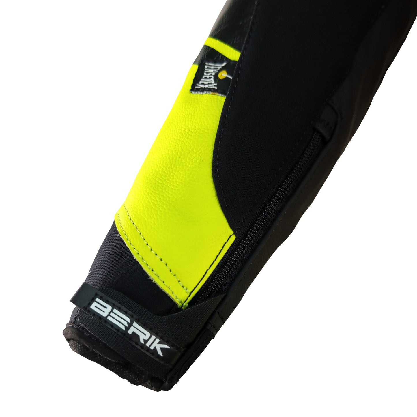 LS1-171334-N-BK BLACK/YELLOW/RED BERIK RACINGSUITS