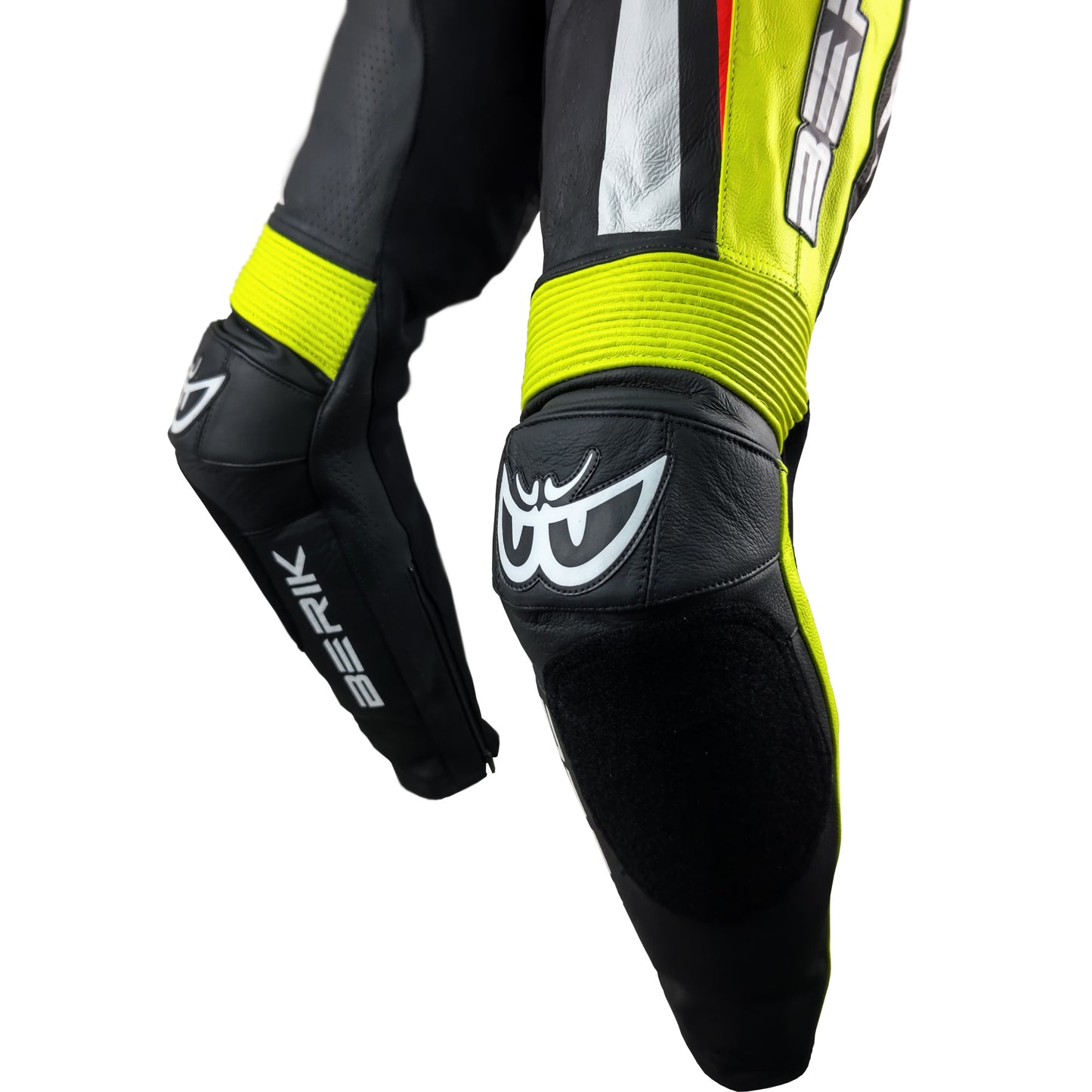 LS1-171334-N-BK BLACK/YELLOW/RED BERIK RACINGSUITS