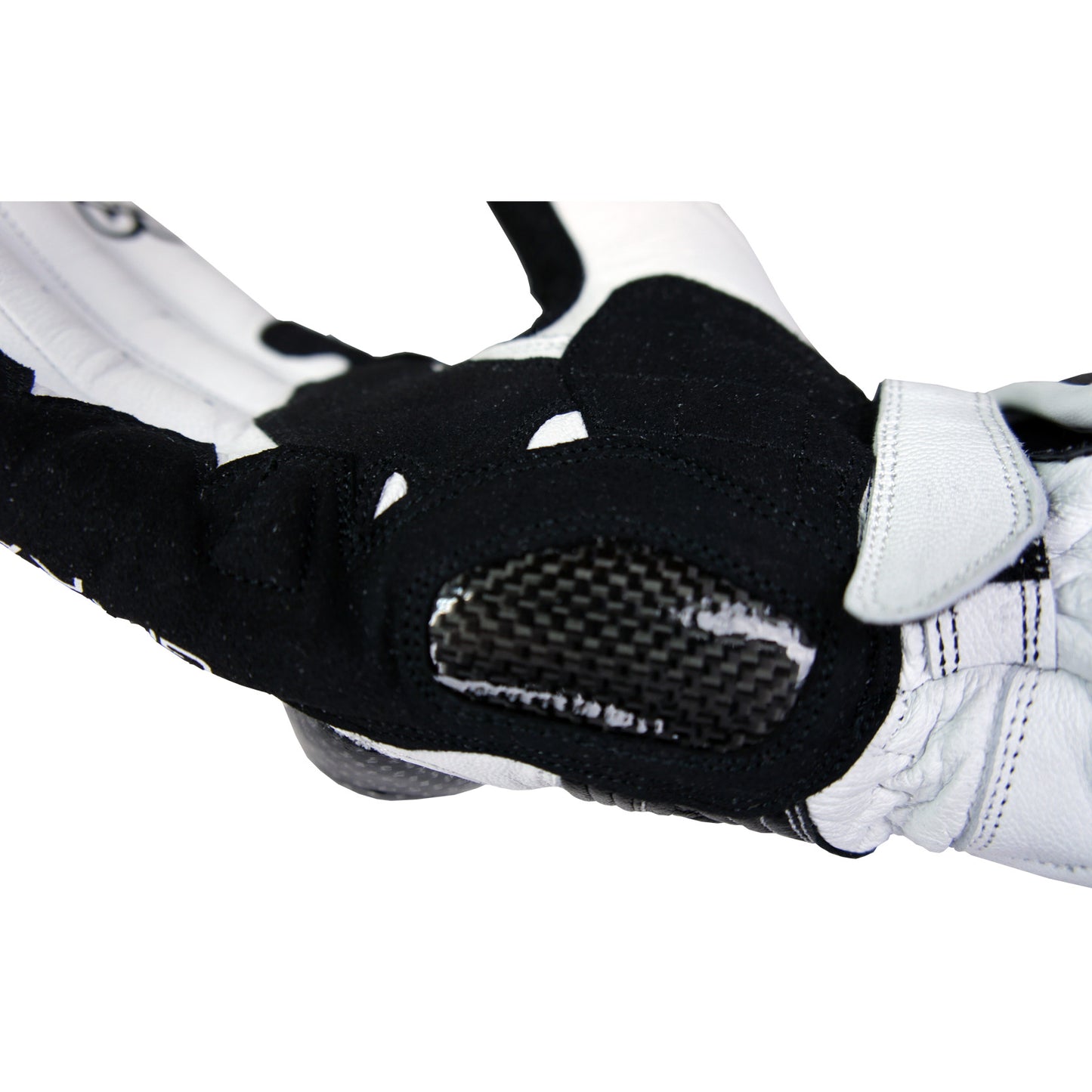 G-175102-BK  WHITE BERIK RACINGGLOVE