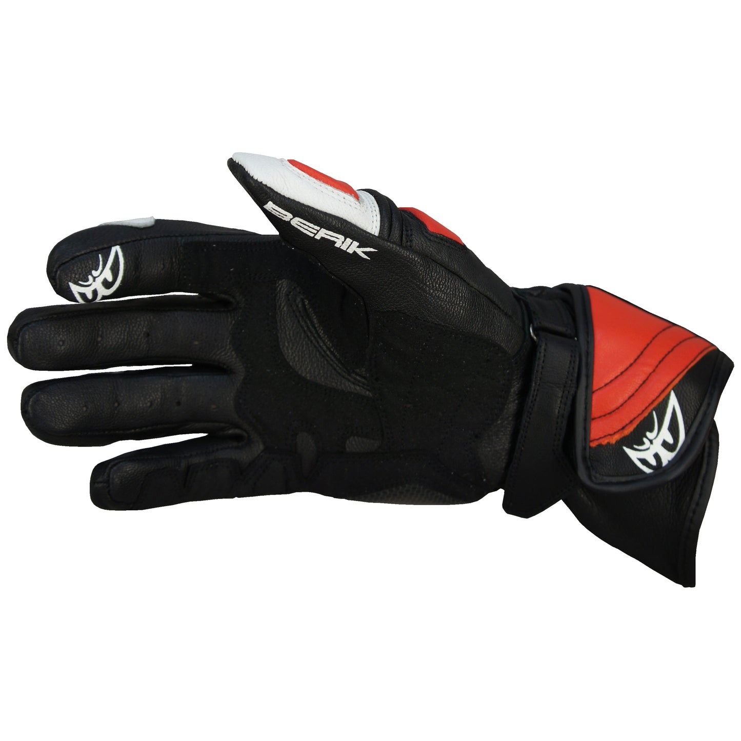 G-175102-BK  RED BERIK RACINGGLOVE