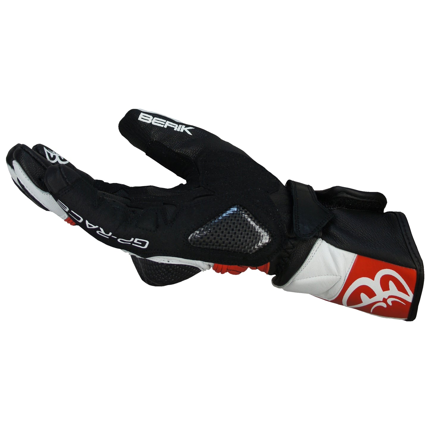 G-175102-BK RED BERIK RACINGGLOVE