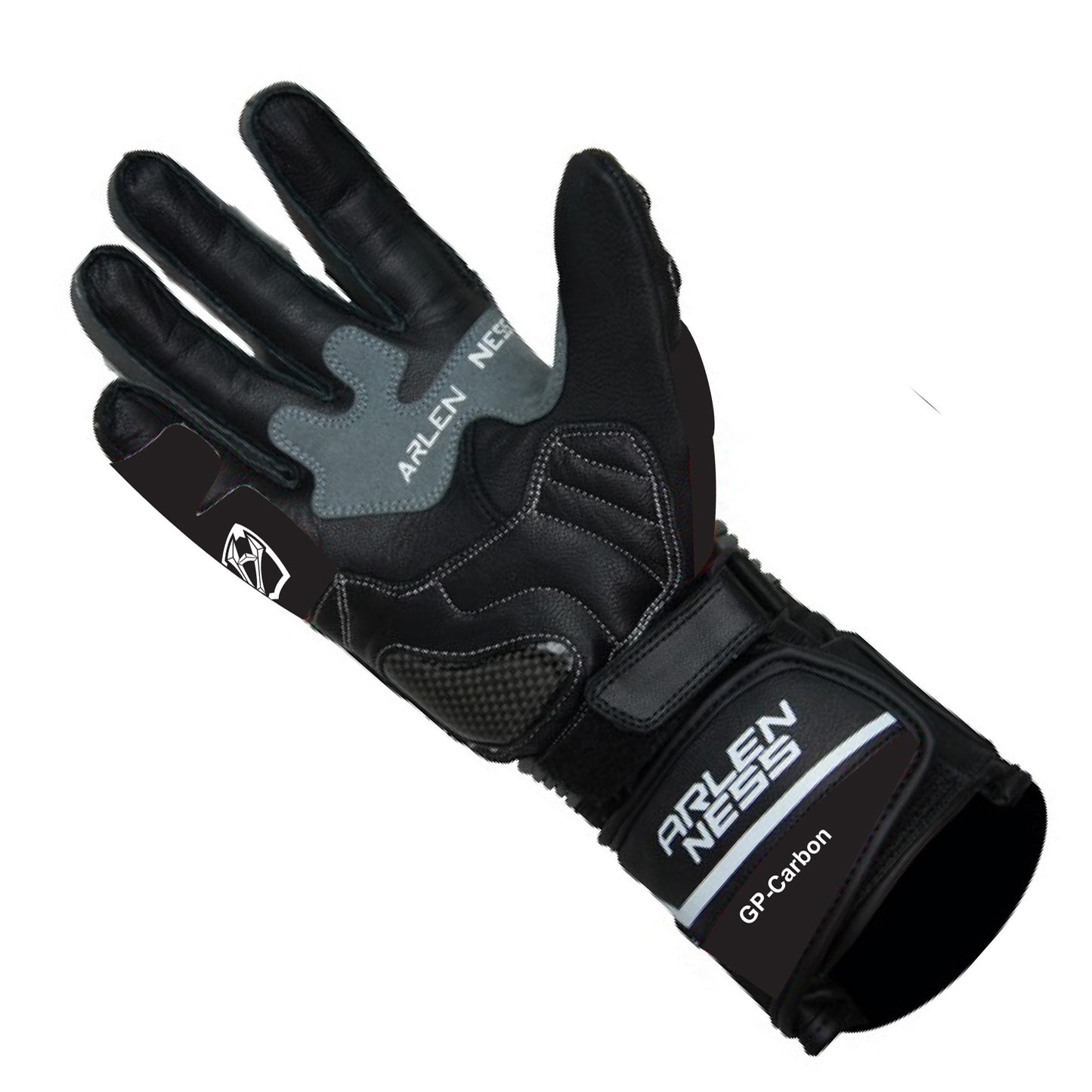 G-175126-AN  BLACK/GREY ARLENNESS RACINGGLOVE