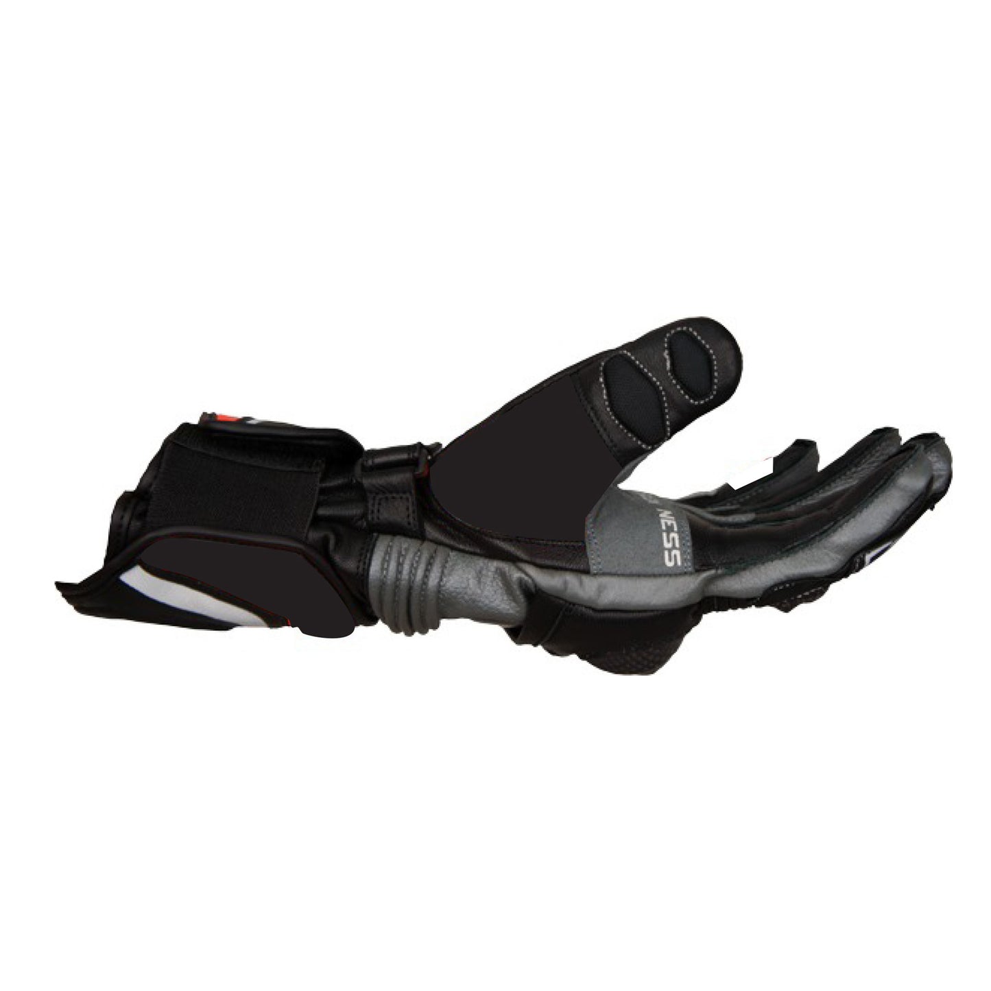 G-175126-AN  BLACK/GREY ARLENNESS RACINGGLOVE