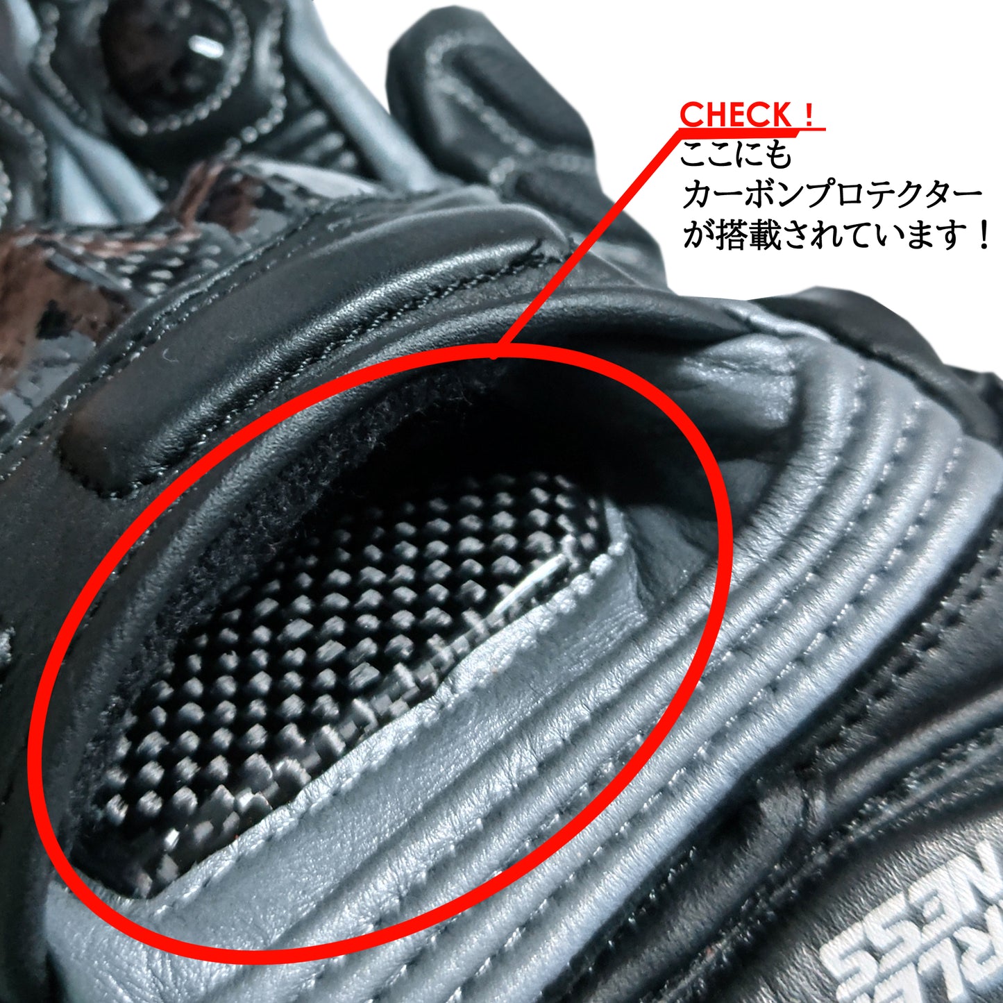 G-175126-AN  BLACK/GREY ARLENNESS RACINGGLOVE