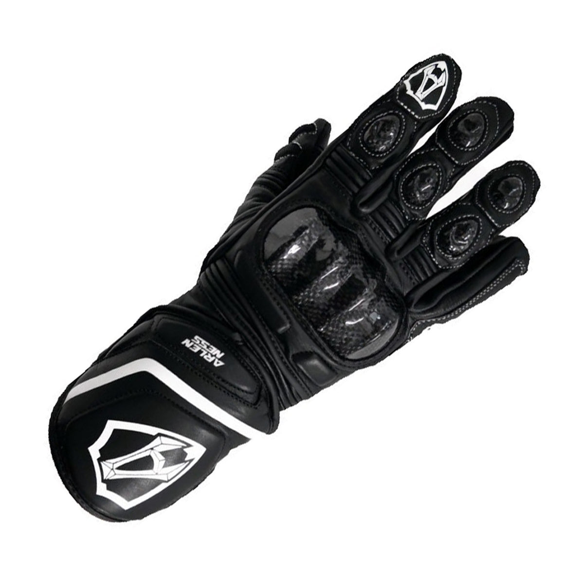 G-175126-AN ALL BLACK ARLENNESS RACINGGLOVE