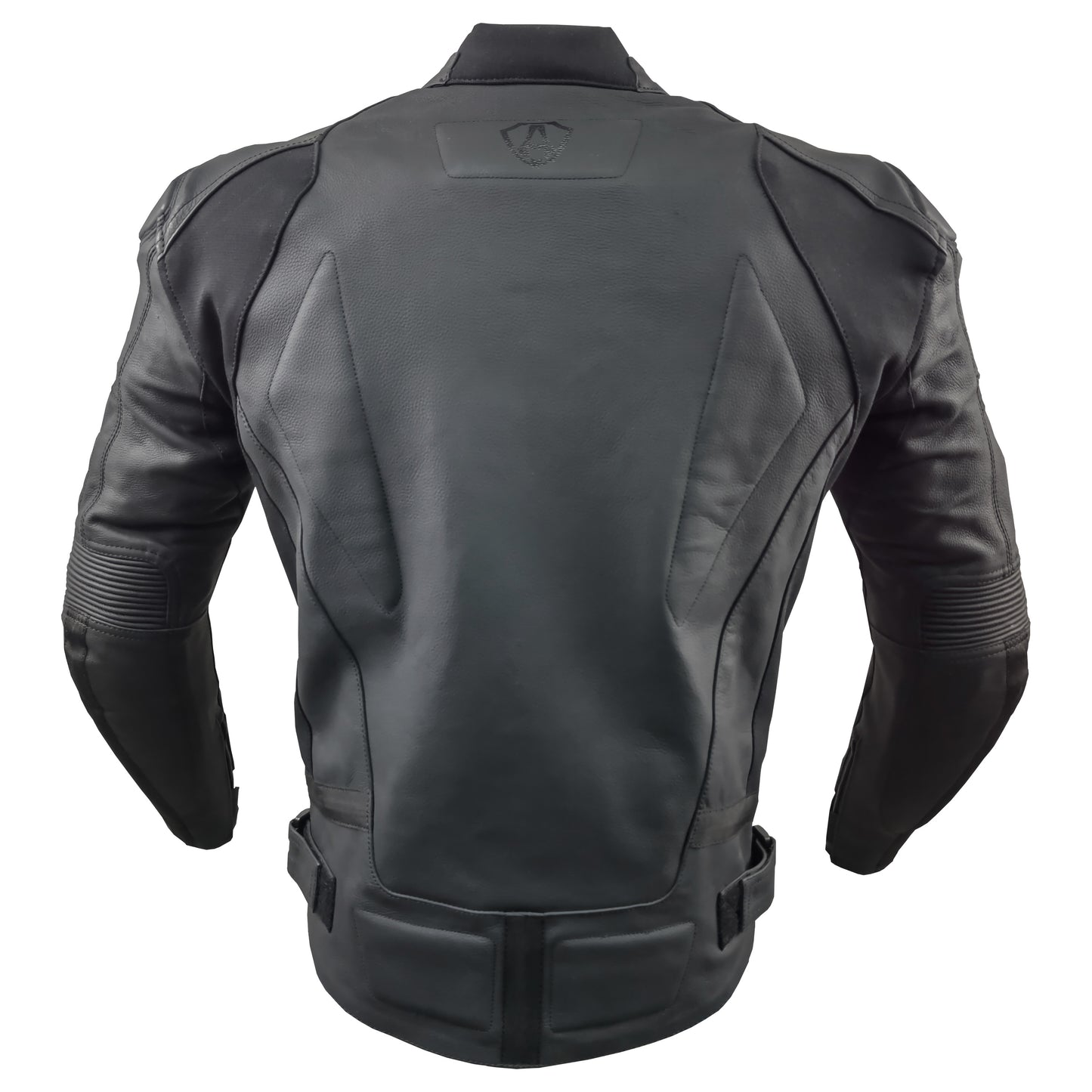 LJ-181312-AN BLACK ARLENNESS MESH LEATHER JACKET