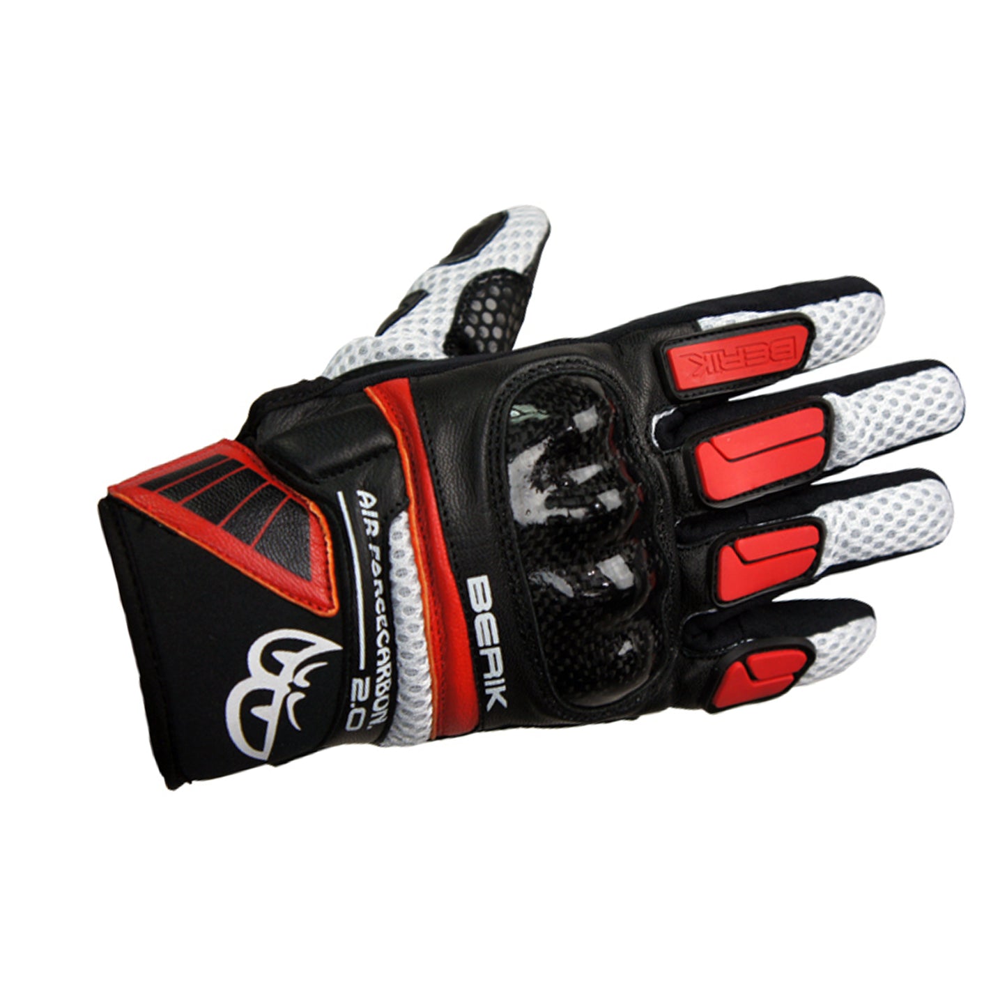 G-175108-BK RED BERIK SHORT MESH GLOVE