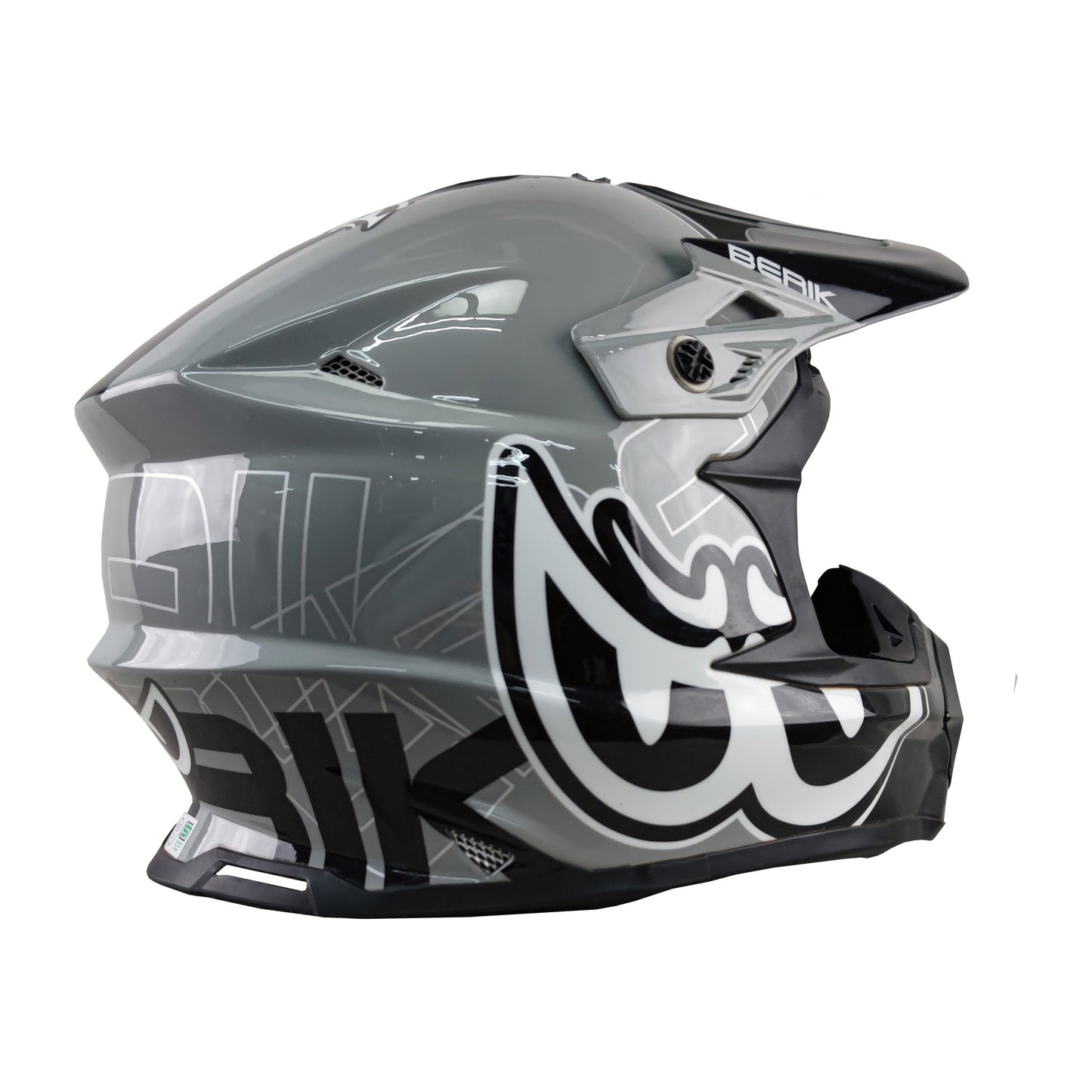 HEL-239201-BK GREY ベリック オフロードヘルメット