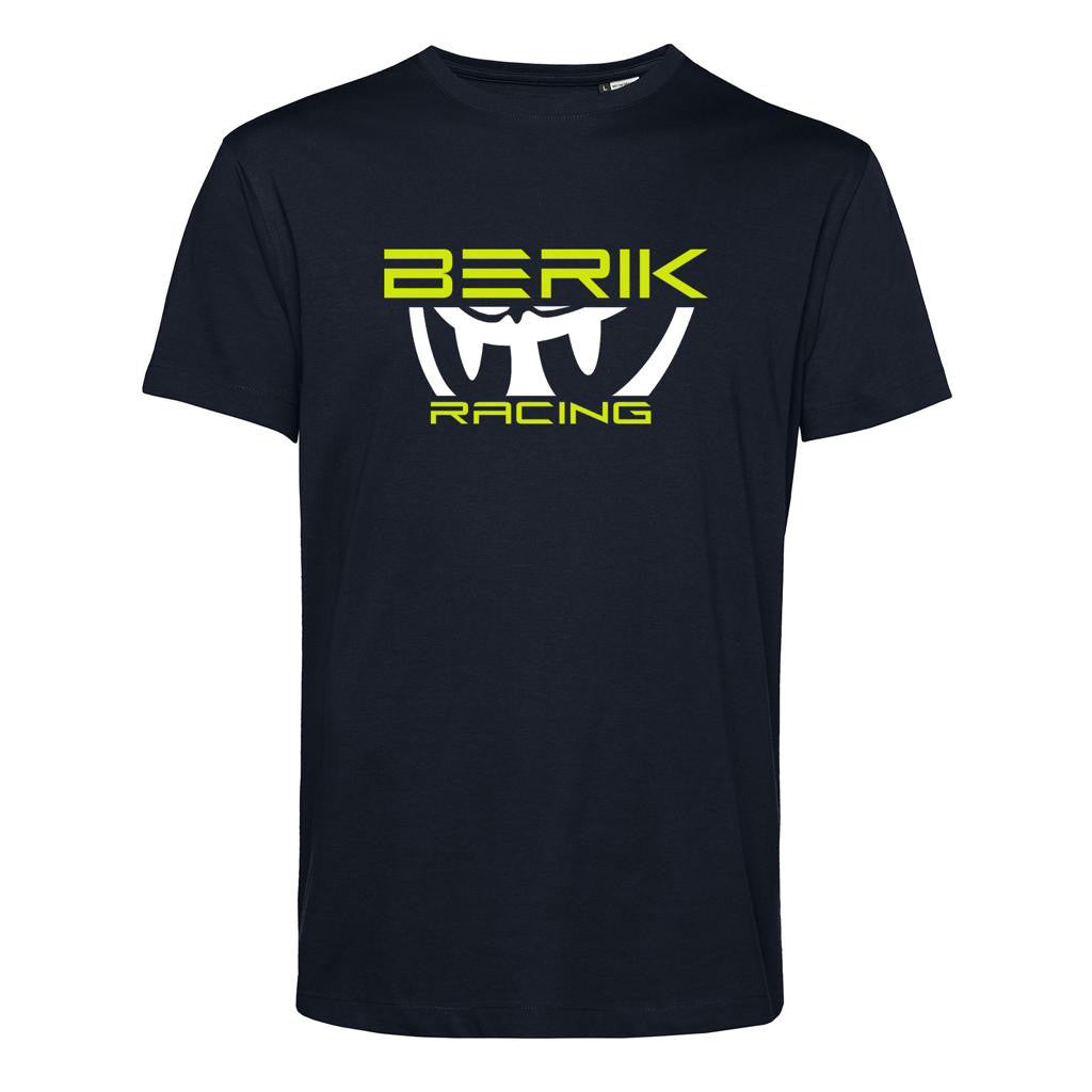 T-237202-BK BLACK/YELLOW BERIK CASUAL T-SHIRT