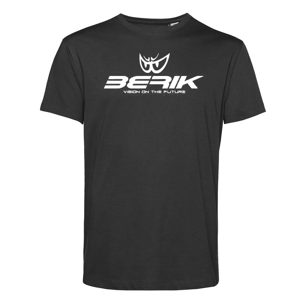 T-237201-BK BLACK/WHITE BERIK CASUAL T-SHIRT