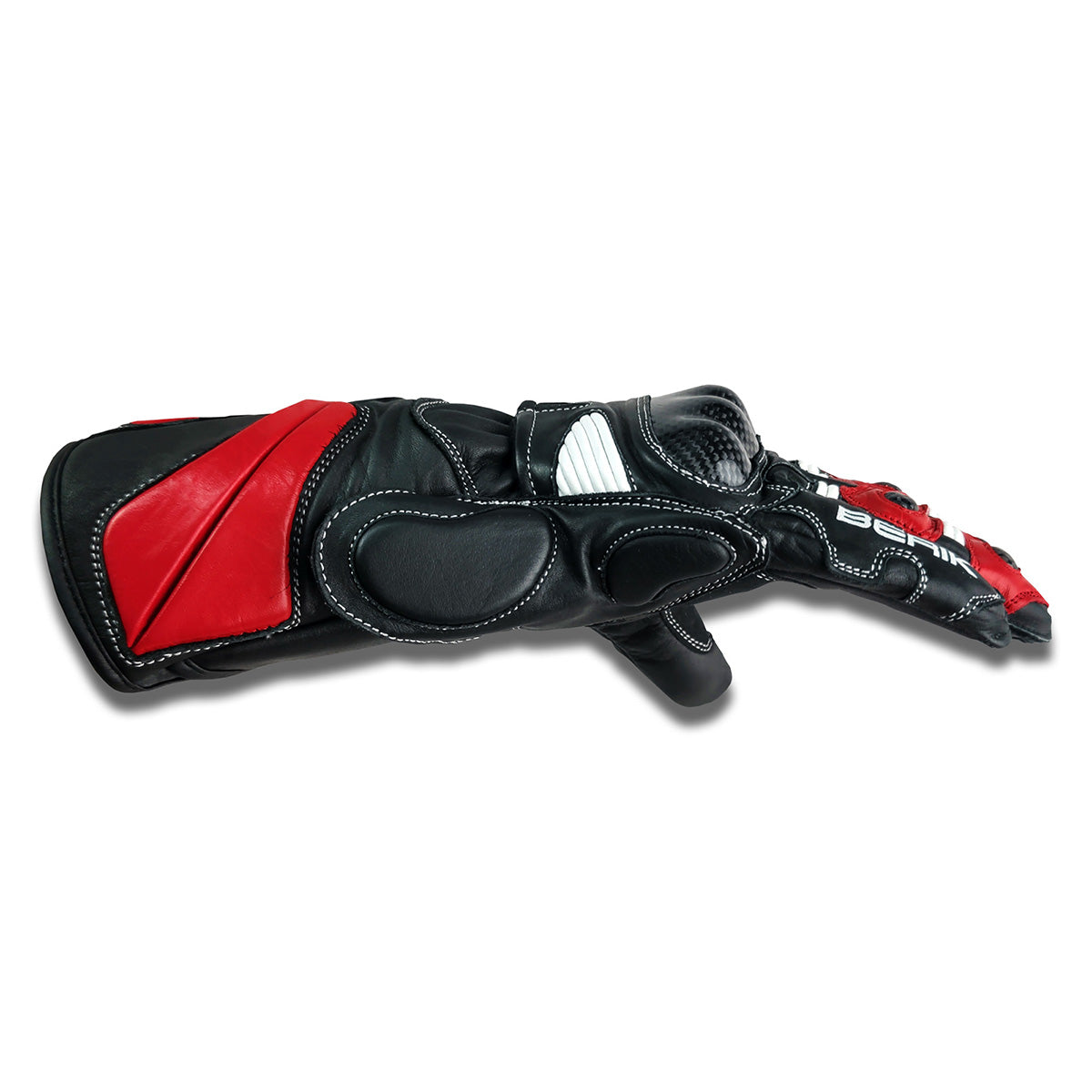 G-214102-BK BLACK/WHITE/RED BERIK RACINGGLOVE