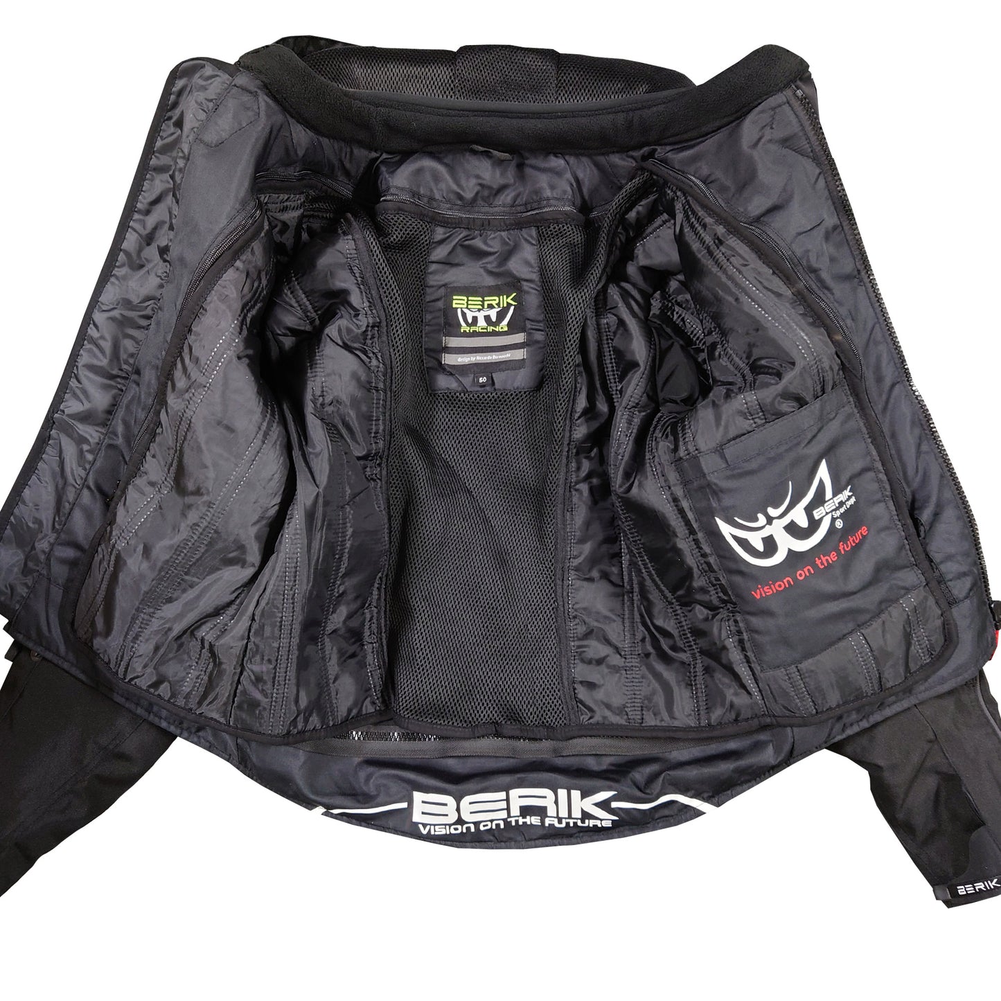NJ-203301-BK BLACK BERIK NYLONJACKET ALL SEASON