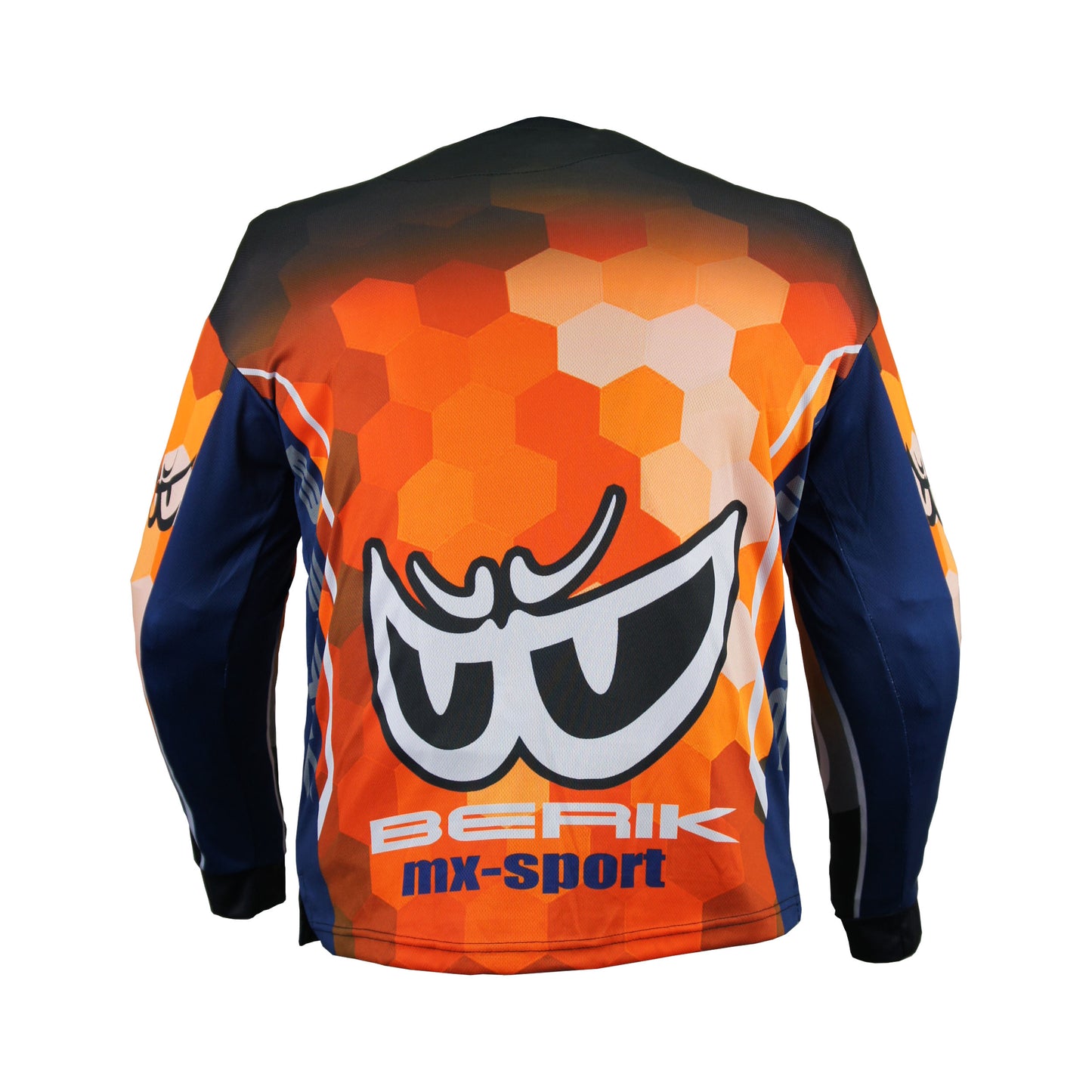 Pre-order sale JT-227303-BK ORANGE BERIK MX jersey