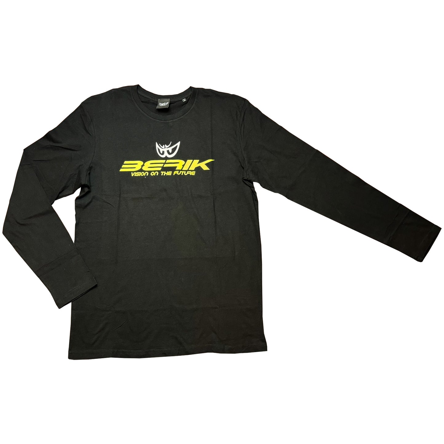 T-237301-BK BLACK/YELLOW BERIK CASUAL LONG SLEEVE T-SHIRT