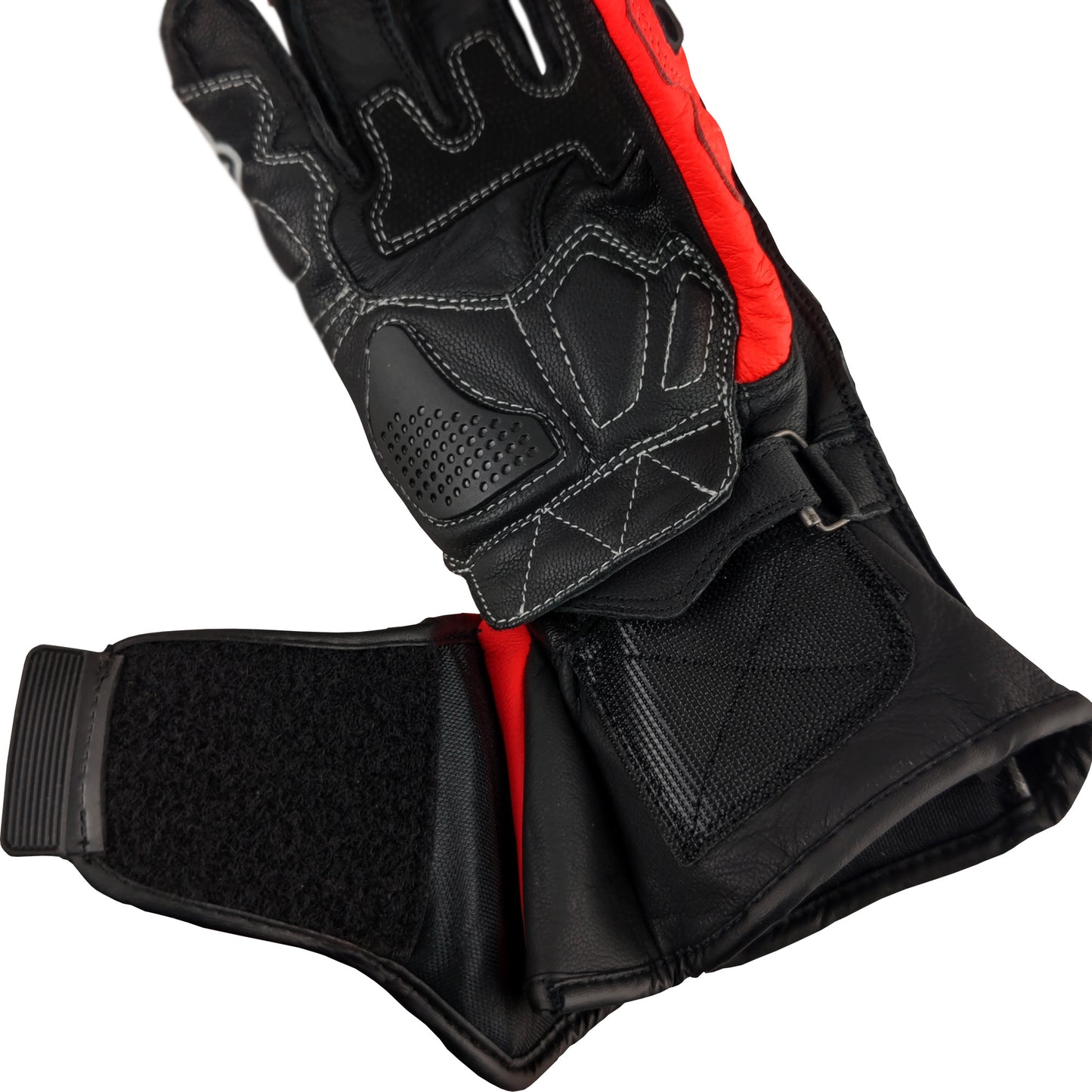 G-235104-BK  RED/BLACK BERIK RACINGGLOVE