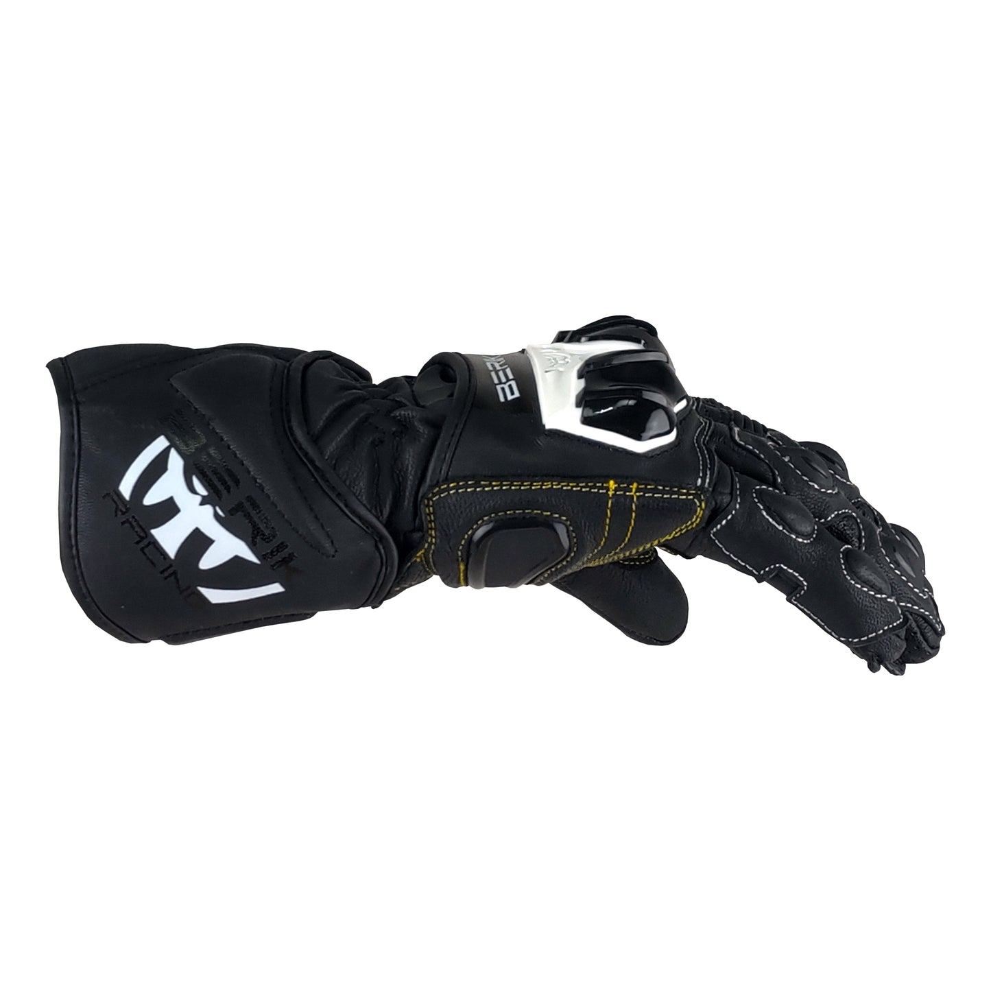 G-235107-BK ALL BLACK BERIK RACINGGLOVE