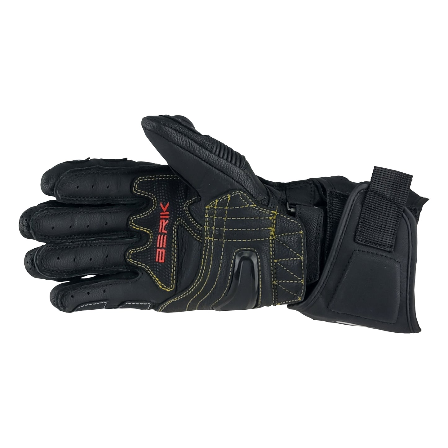G-235107-BK ALL BLACK BERIK RACINGGLOVE