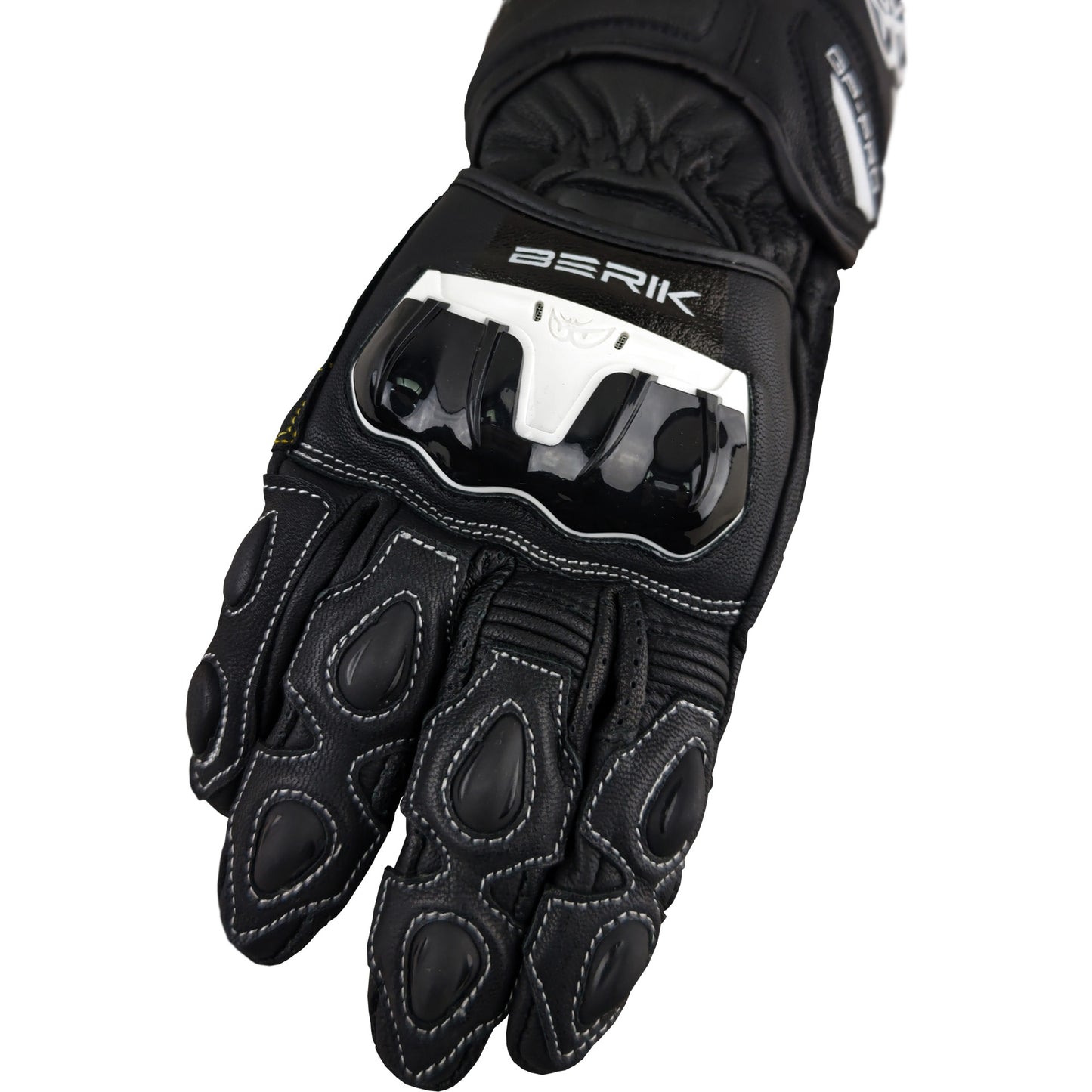 G-235107-BK ALL BLACK BERIK RACINGGLOVE