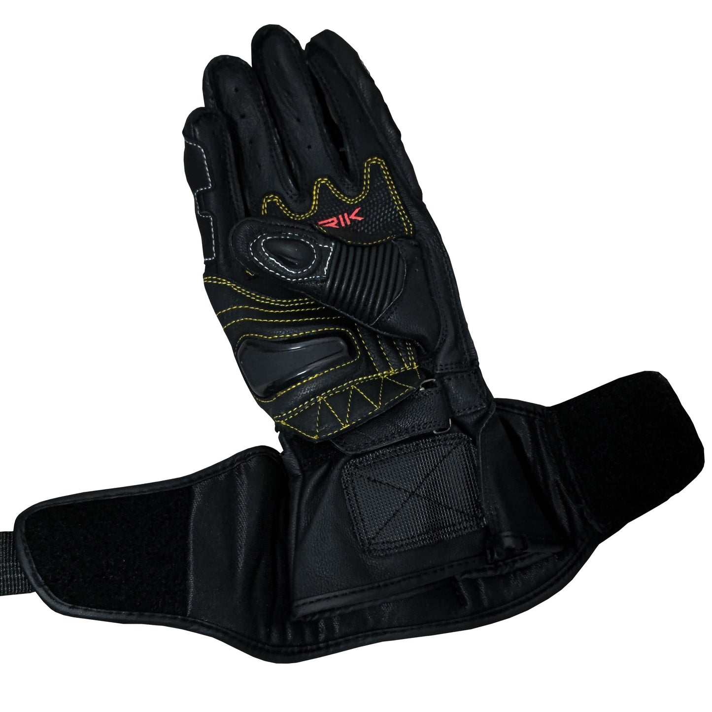 G-235107-BK  ALL BLACK BERIK RACINGGLOVE