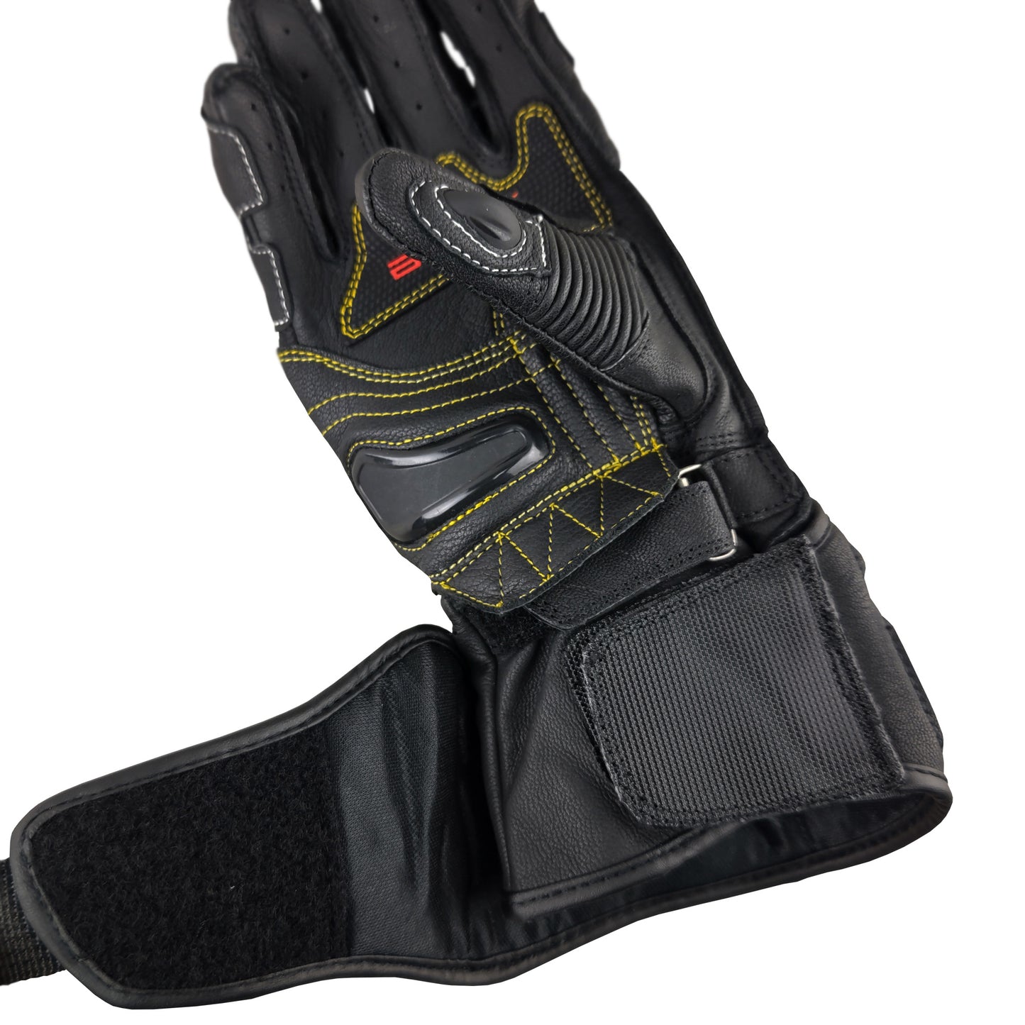 G-235107-BK  ALL BLACK BERIK RACINGGLOVE