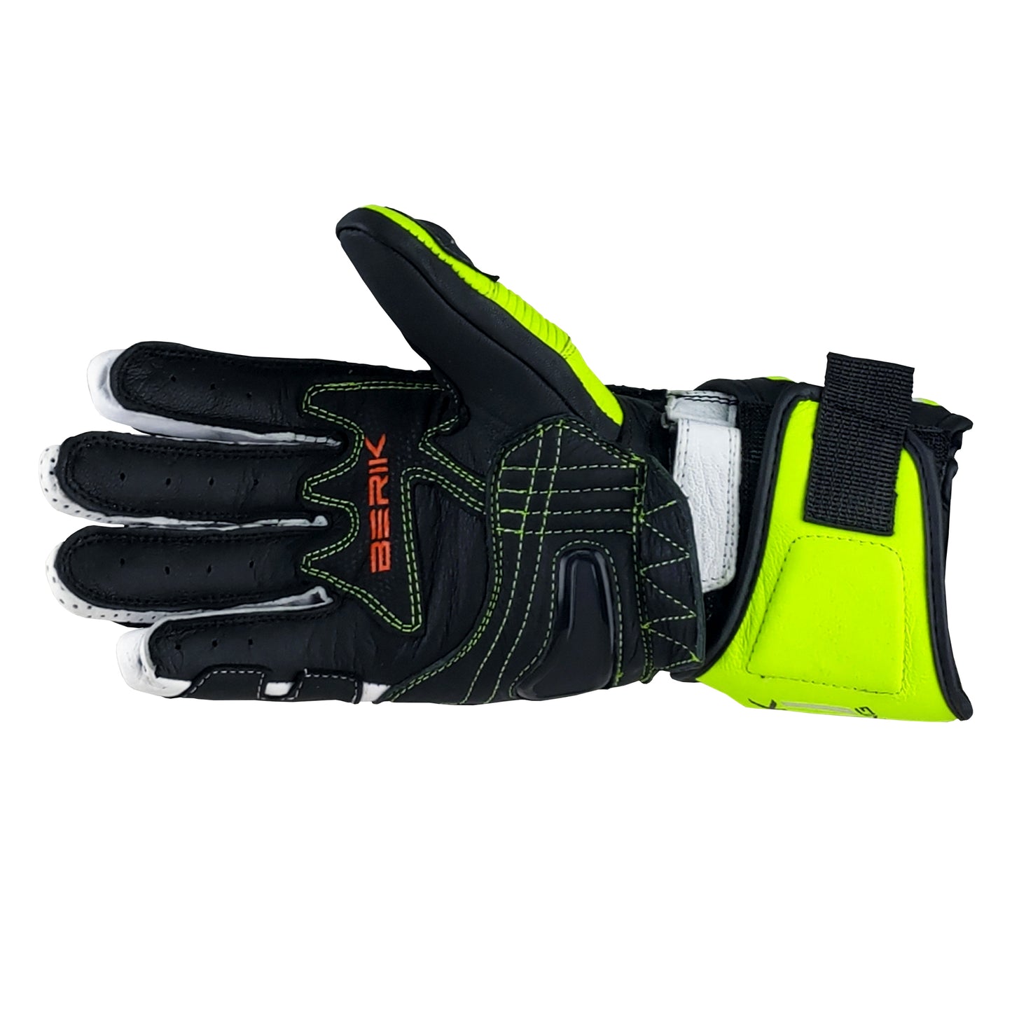 G-235107-BK  GREEN/BLACK BERIK RACINGGLOVE