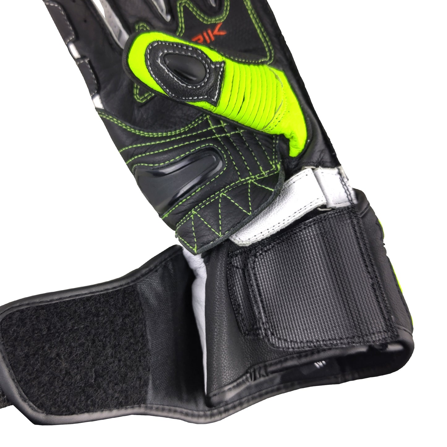 G-235107-BK  GREEN/BLACK BERIK RACINGGLOVE