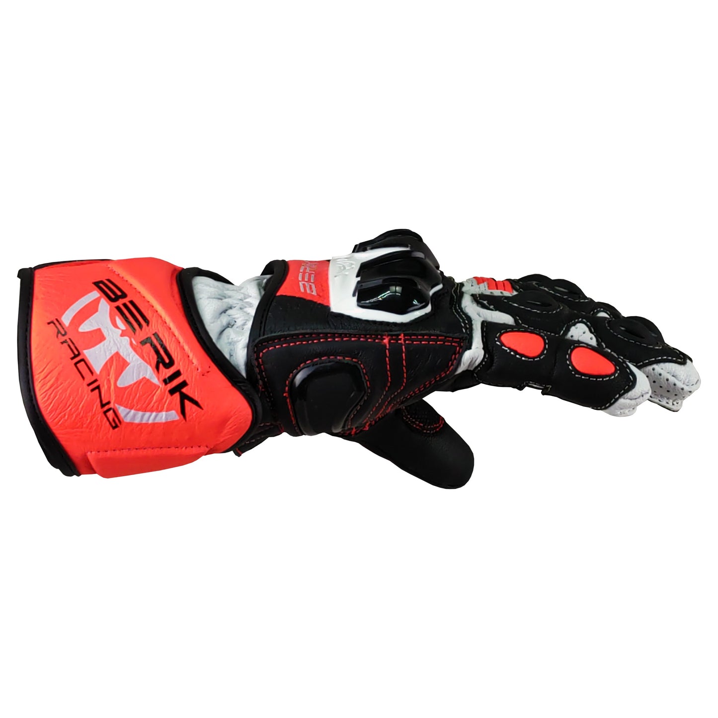 G-235107-BK RED/BLACK BERIK RACINGGLOVE