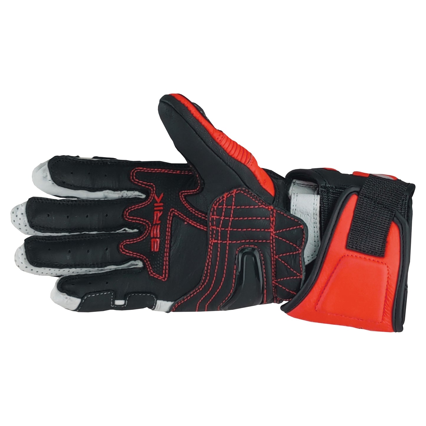 G-235107-BK  RED/BLACK BERIK RACINGGLOVE