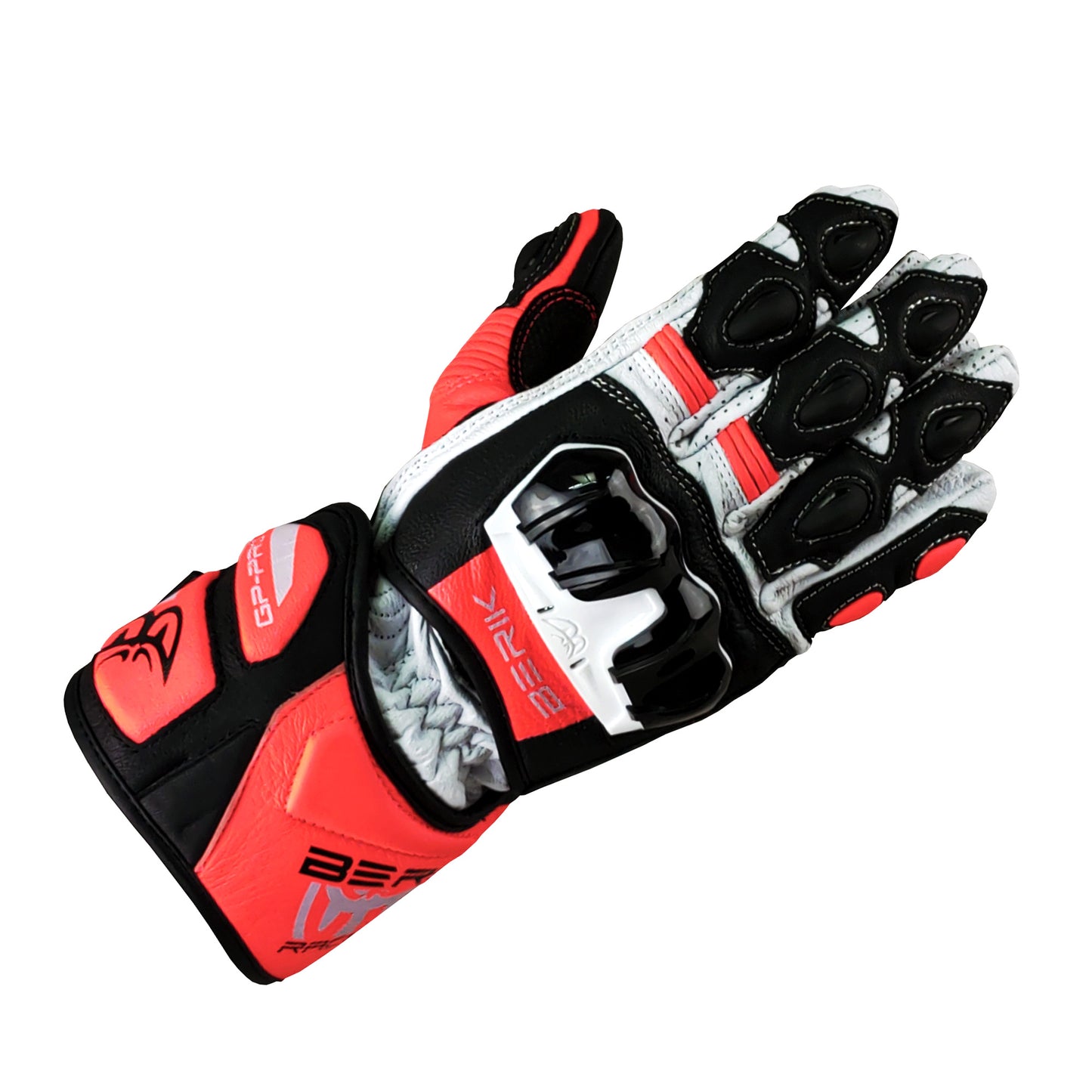 G-235107-BK  RED/BLACK BERIK RACINGGLOVE