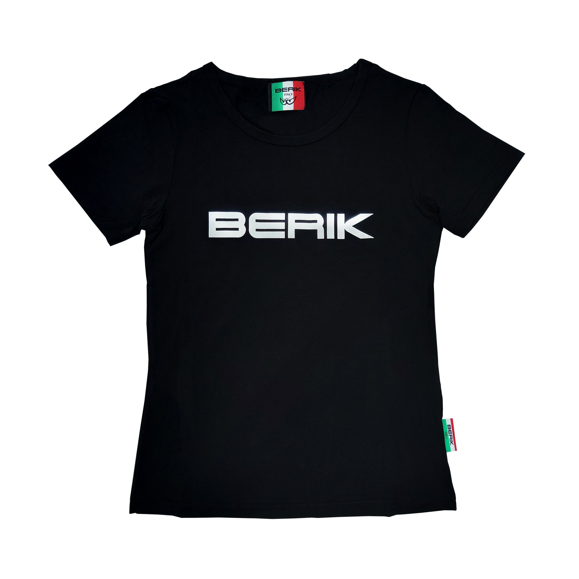 T-257222W-BK BLACK LADIES BERIK CASUAL T-SHIRT