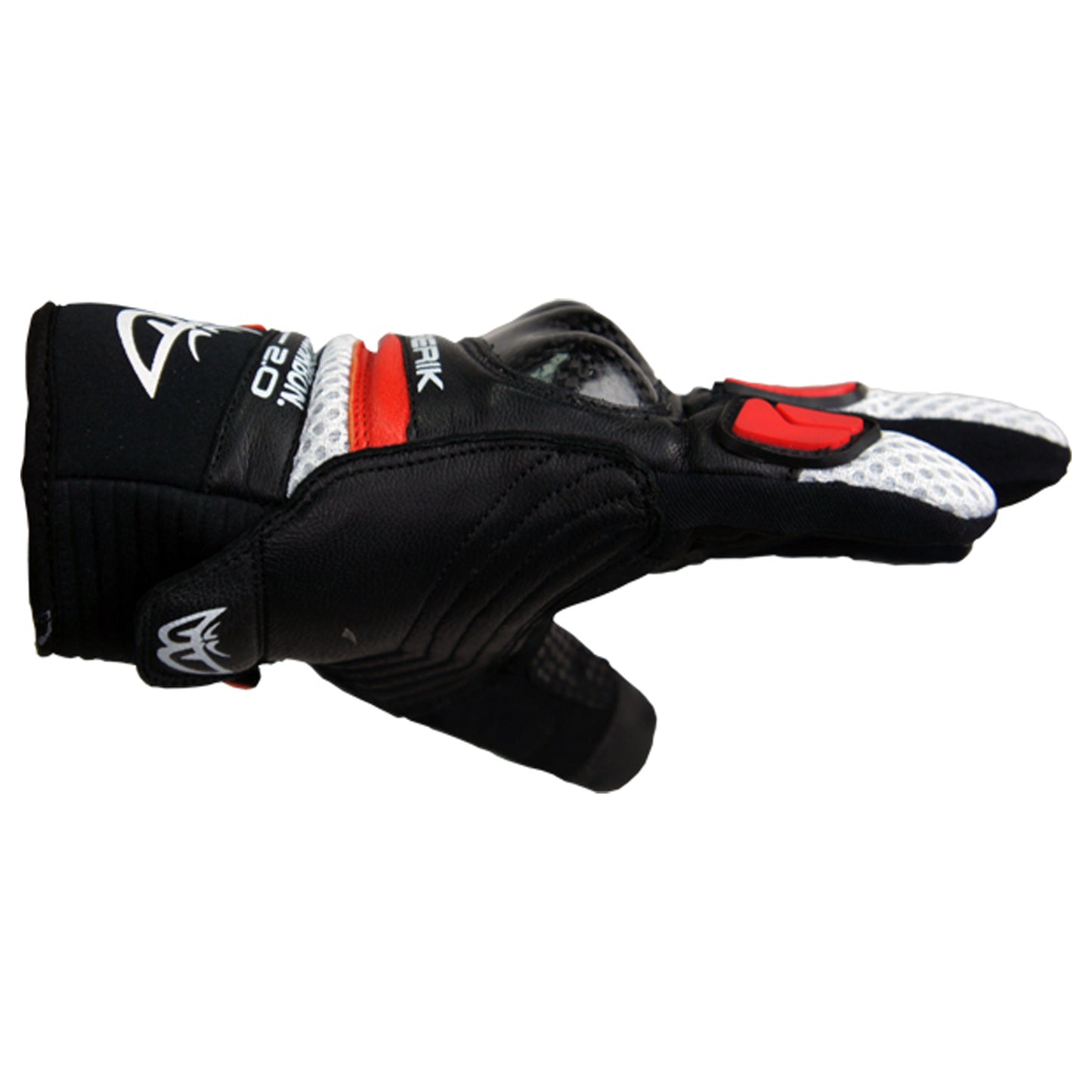 G-175108-BK RED BERIK SHORT MESH GLOVE