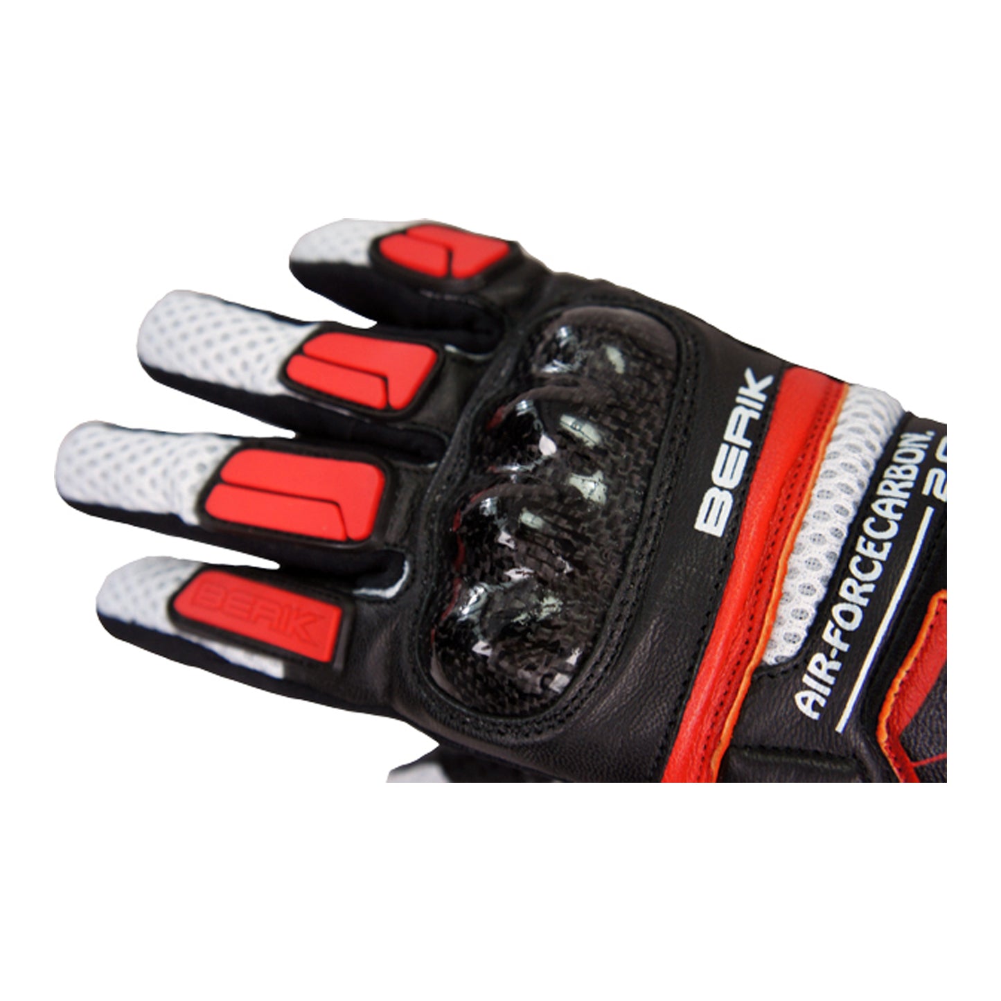 G-175108-BK  RED BERIK SHORT MESH GLOVE