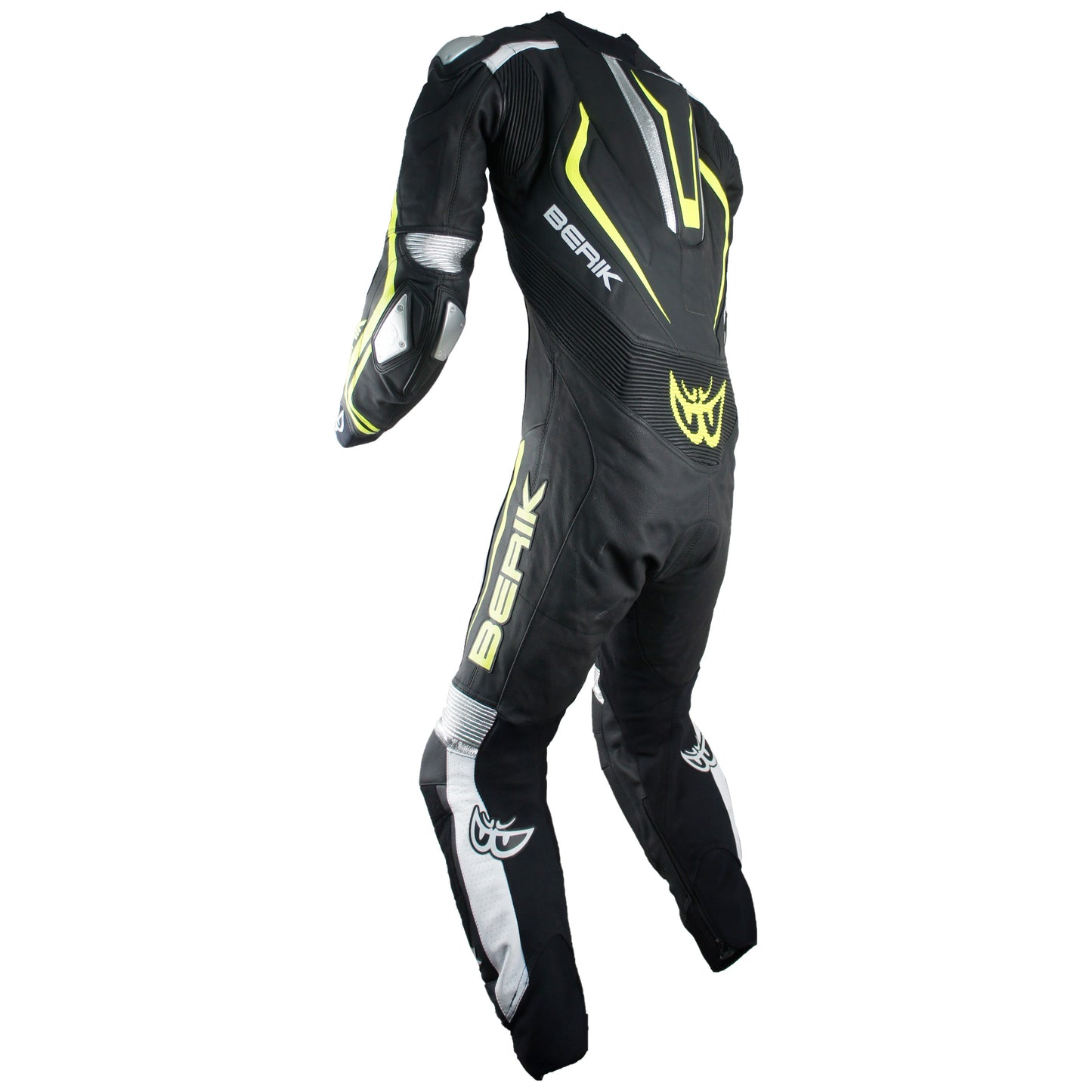 LS1-9059-BK BLACK/YELLOW BERIK RACINGSUITS