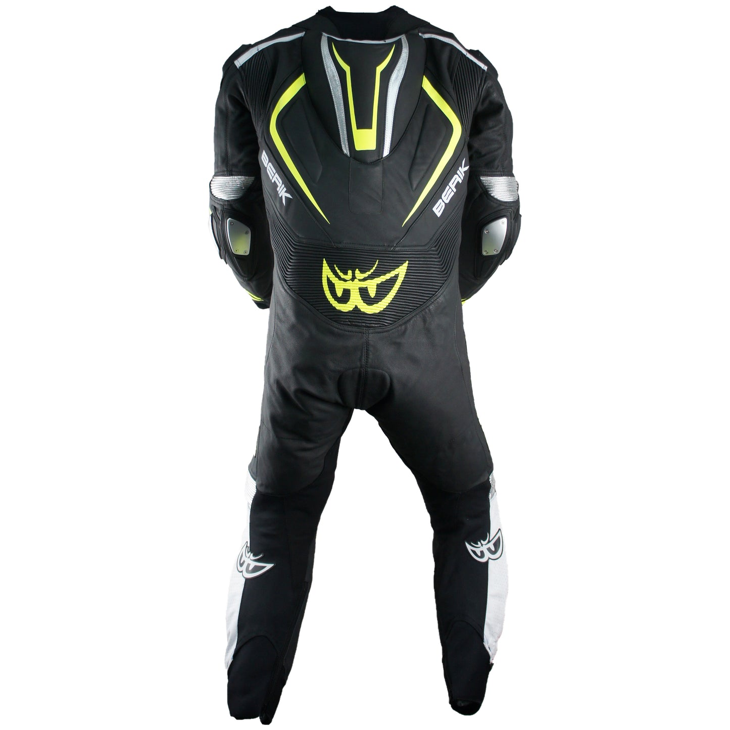 LS1-9059-BK BLACK/YELLOW BERIK RACINGSUITS