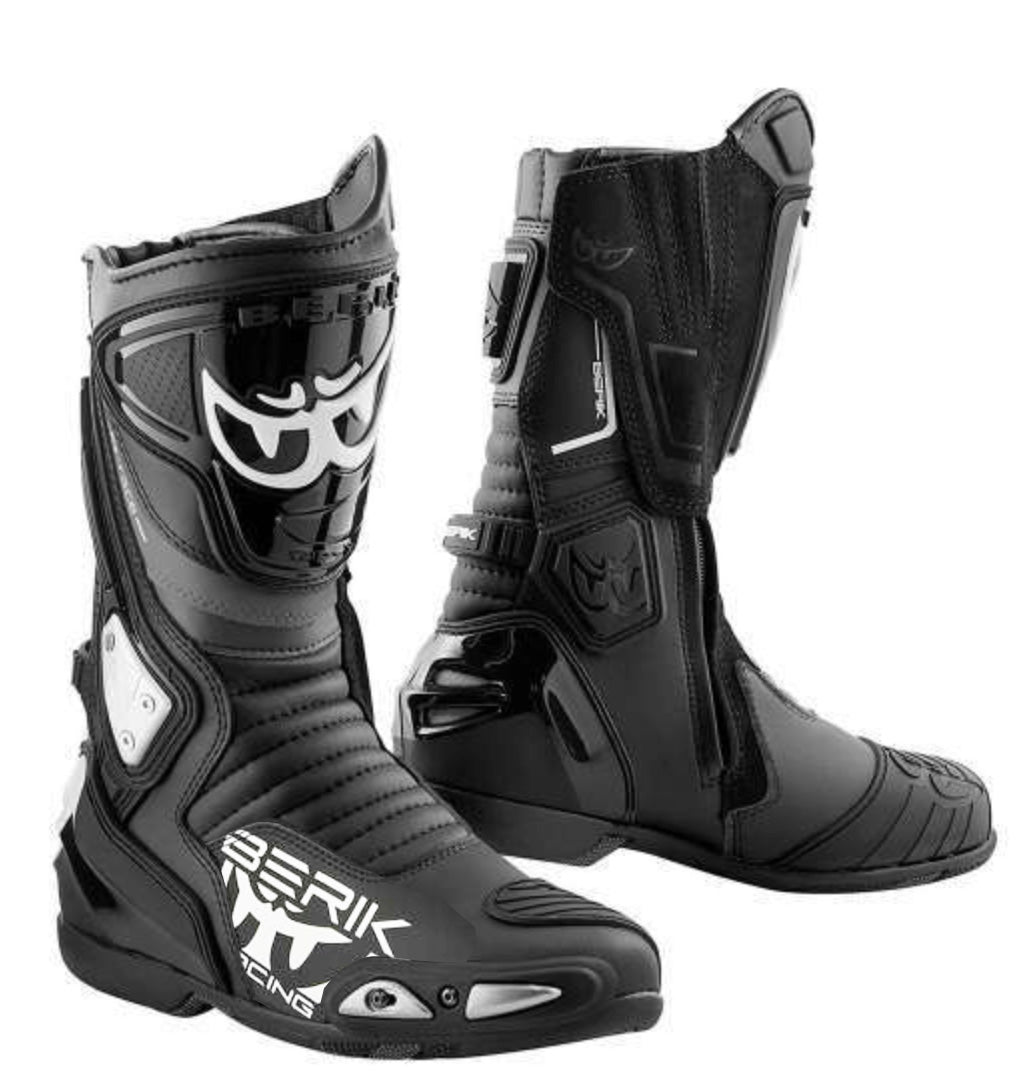 【BERIK レーシングブーツ 2.0 EUR43 27.5cm相当 ベリック】 予約販売 BOT-1562-BK ALL BLACK BERIK RACINGBOOTS