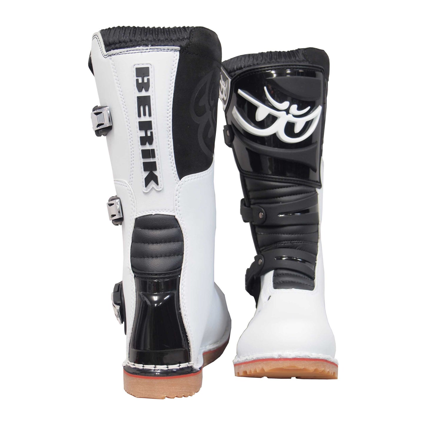 BOT-1221-BK BLACK/WHITE BERIK OFFROADBOOTS TRIAL