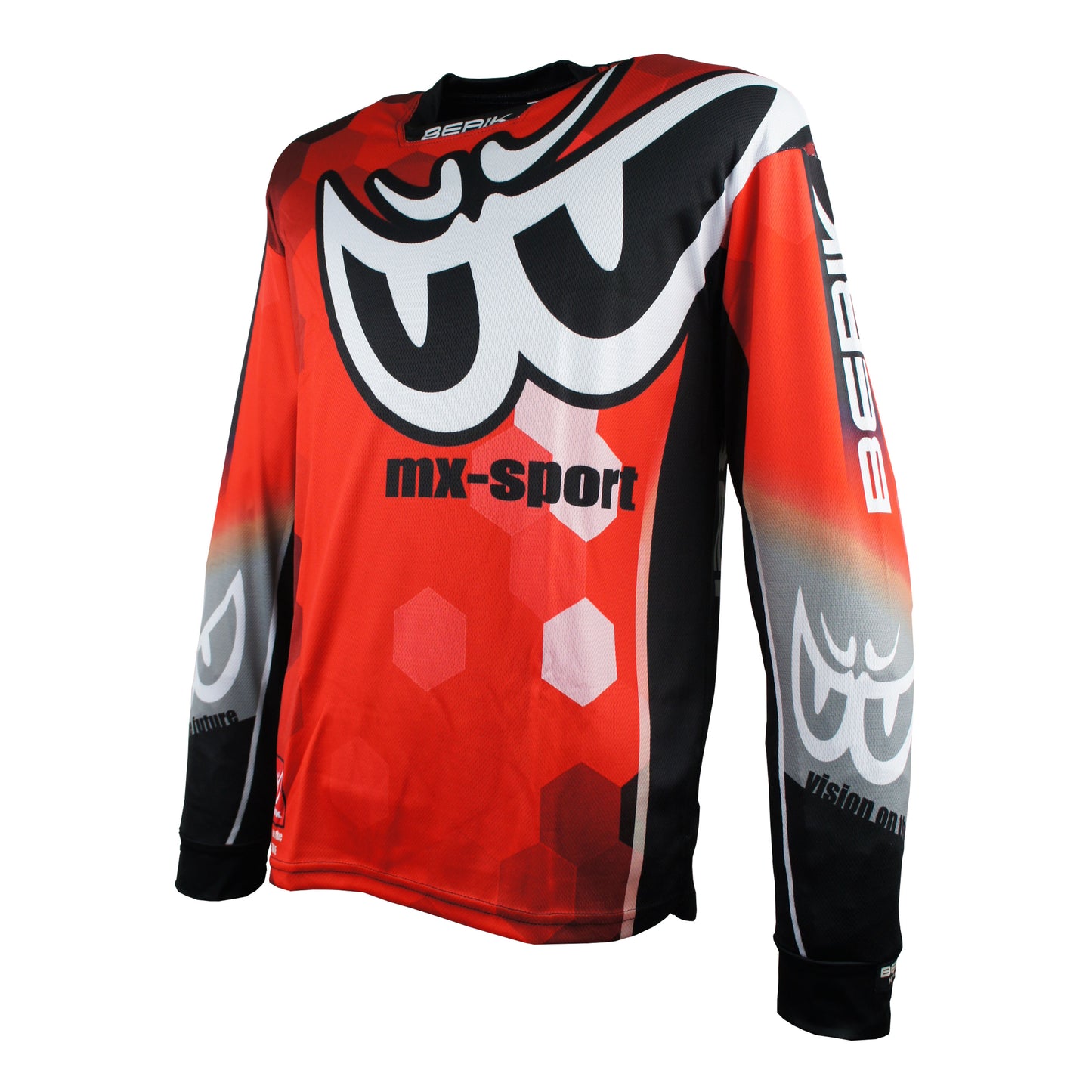 Pre-order sale JT-227303-BK ORANGE BERIK MX jersey