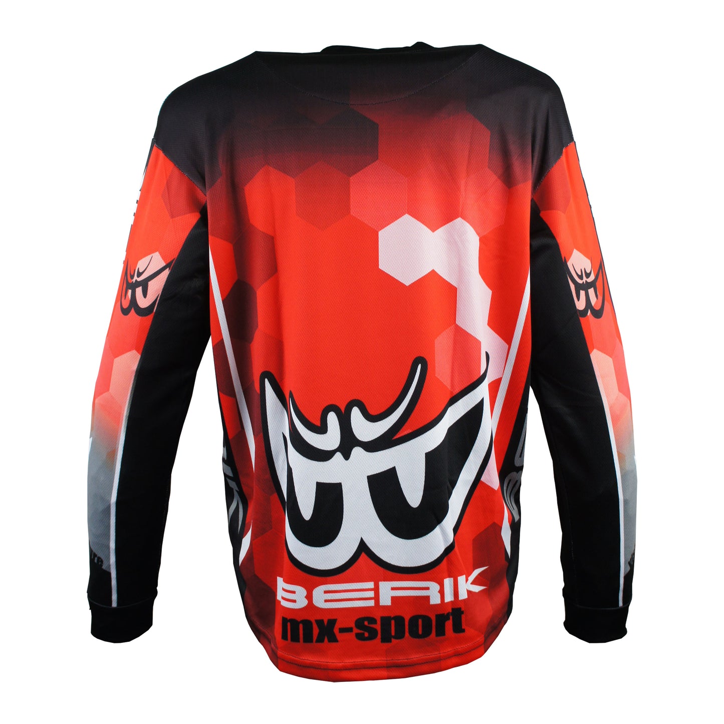 Pre-order sale JT-227303-BK ORANGE BERIK MX jersey